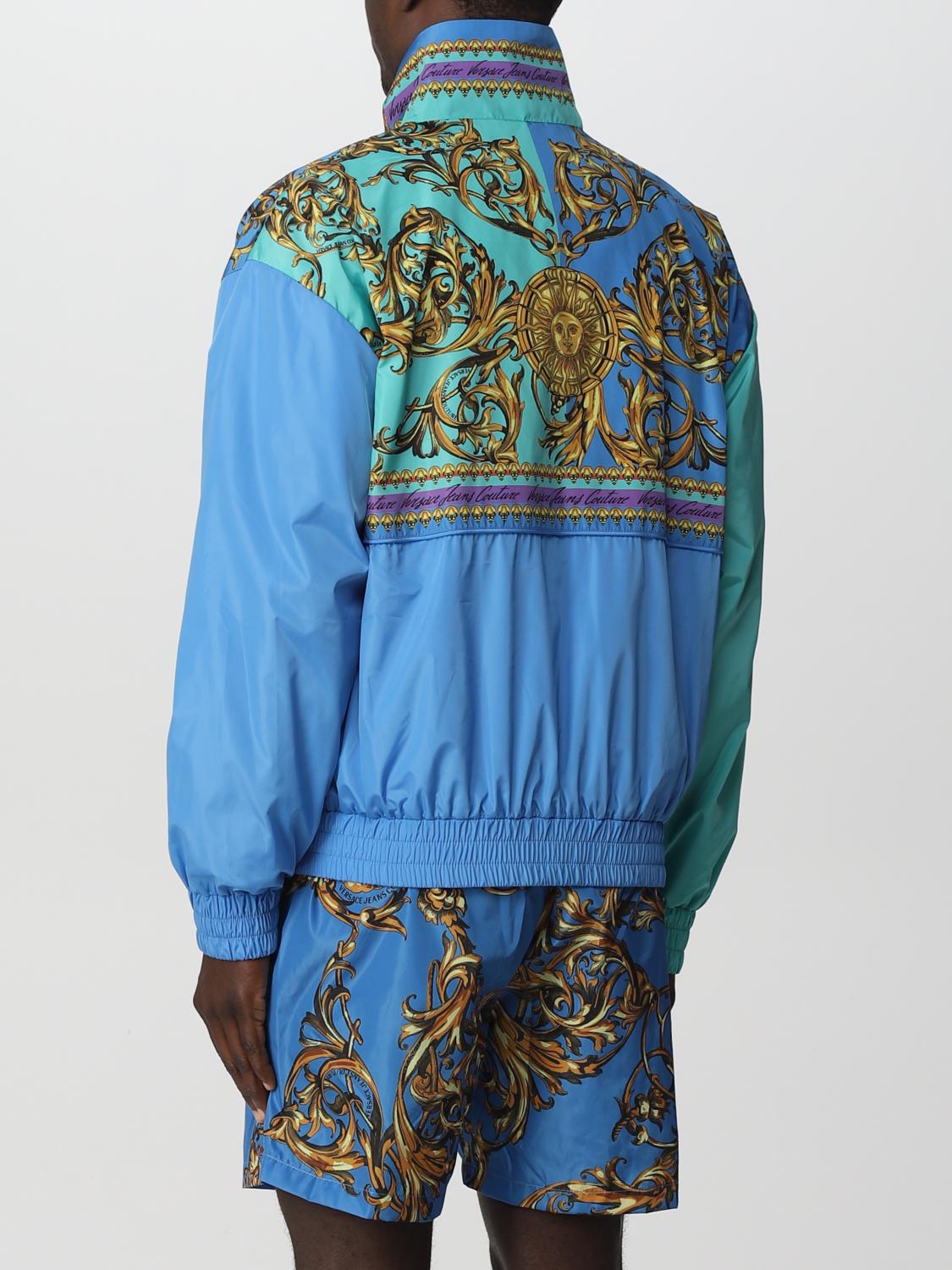 Versace Jeans Couture Jacket men - Green | 72GAS41DCQS28 | GIGLIO.COM