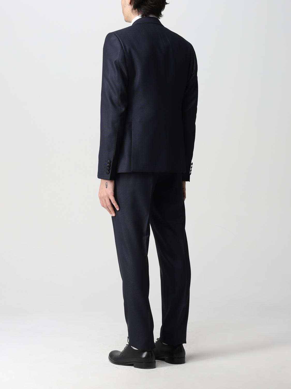 EMPORIO ARMANI: Suit men - Blue | Emporio Armani suit