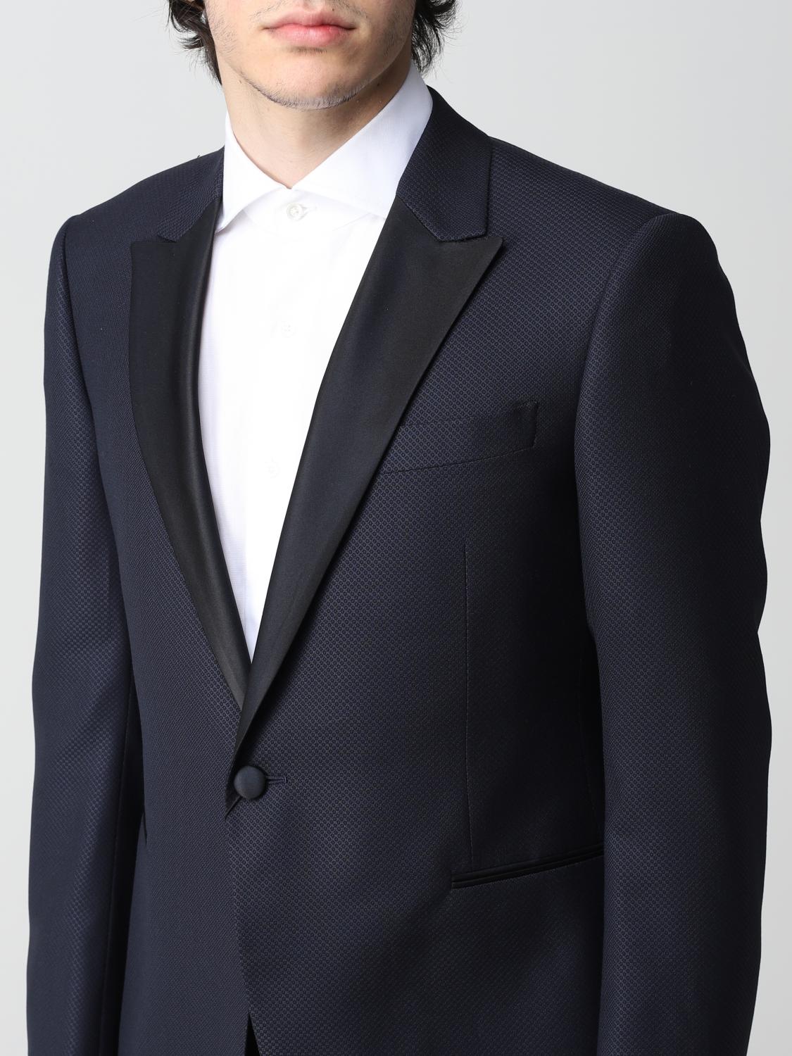 EMPORIO ARMANI: Suit men - Blue | Emporio Armani suit