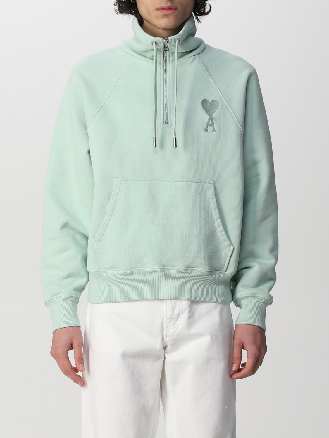 AMI PARIS: Ami Alexandre Mattiussi cotton sweatshirt with