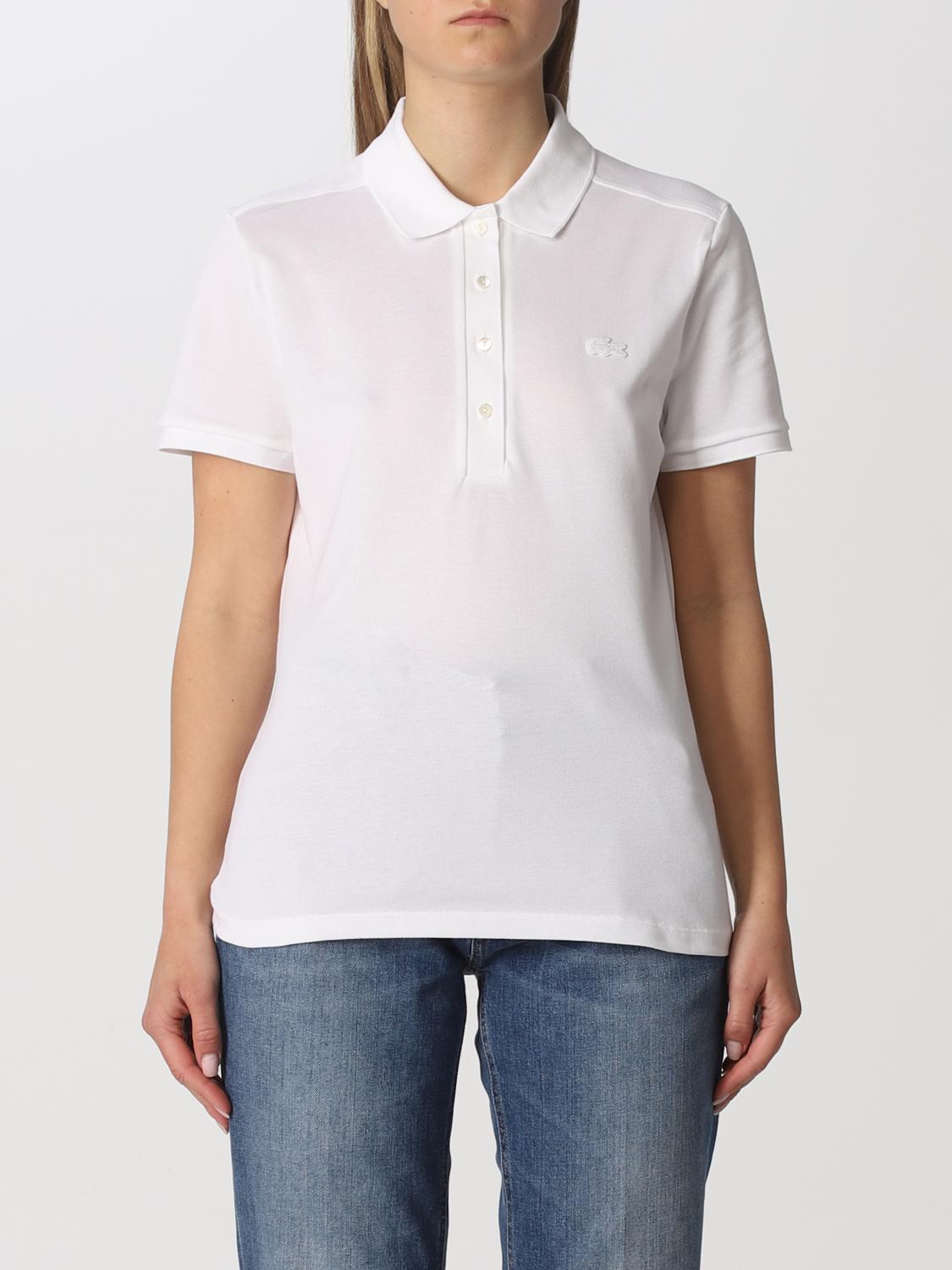LACOSTE POLO: Polo femme Lacoste, Blanc - Img 1