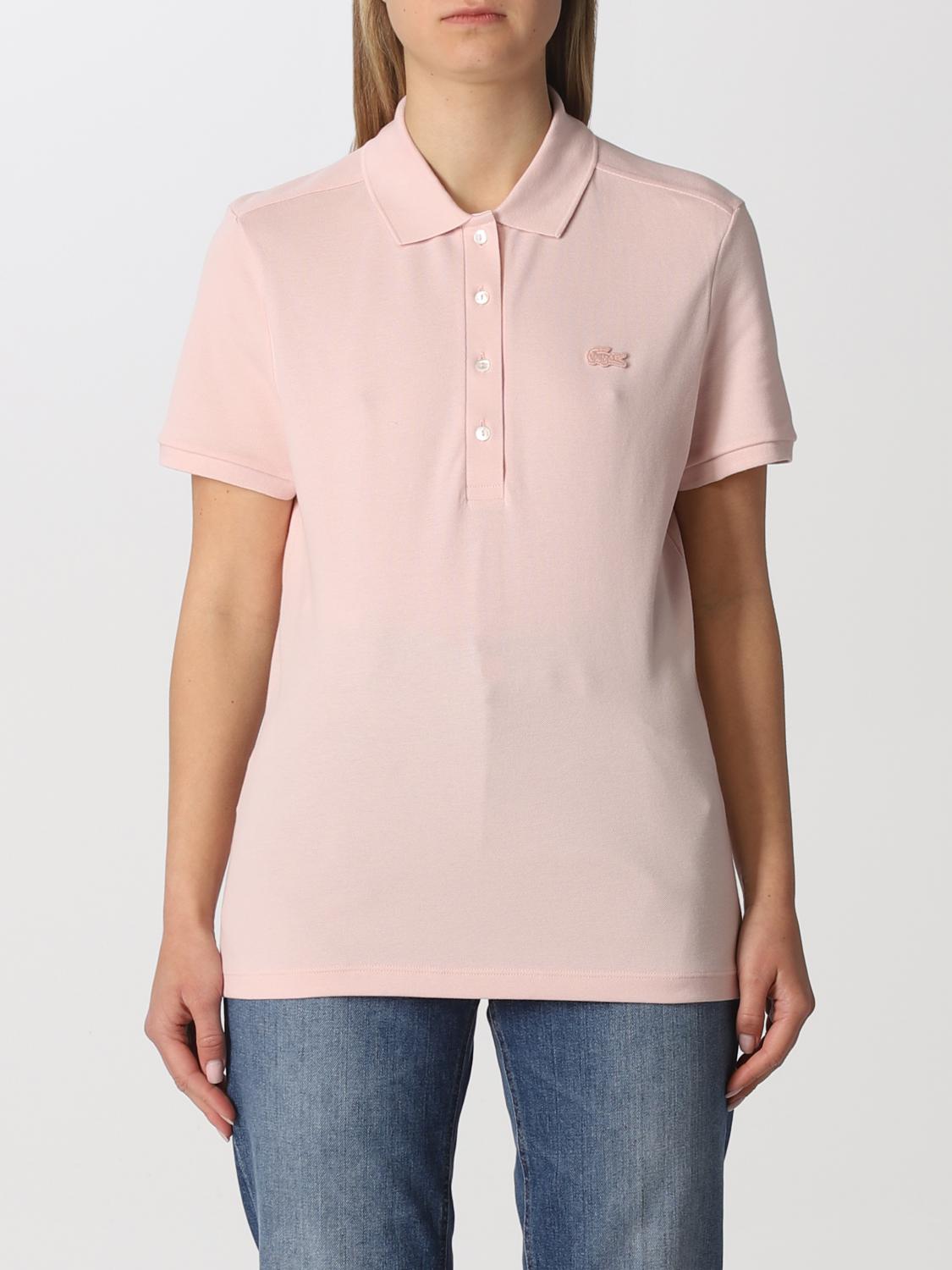 LACOSTE POLO: Polo Lacoste in cotone, Rosa - Img 1