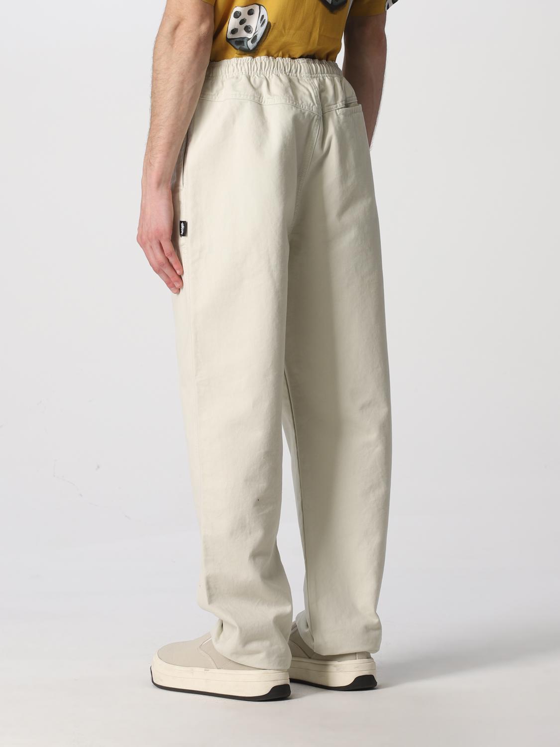 STUSSY PANTALONI: Pantalone uomo Stussy, Bianco - Img 3