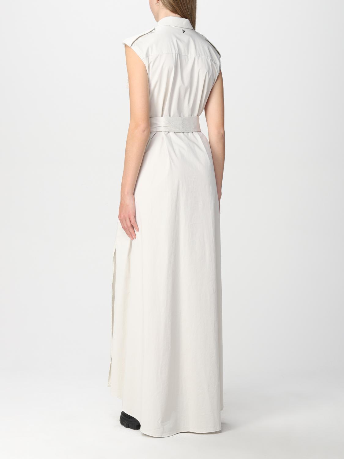 DONDUP: Dress women - Yellow Cream | Dondup dress