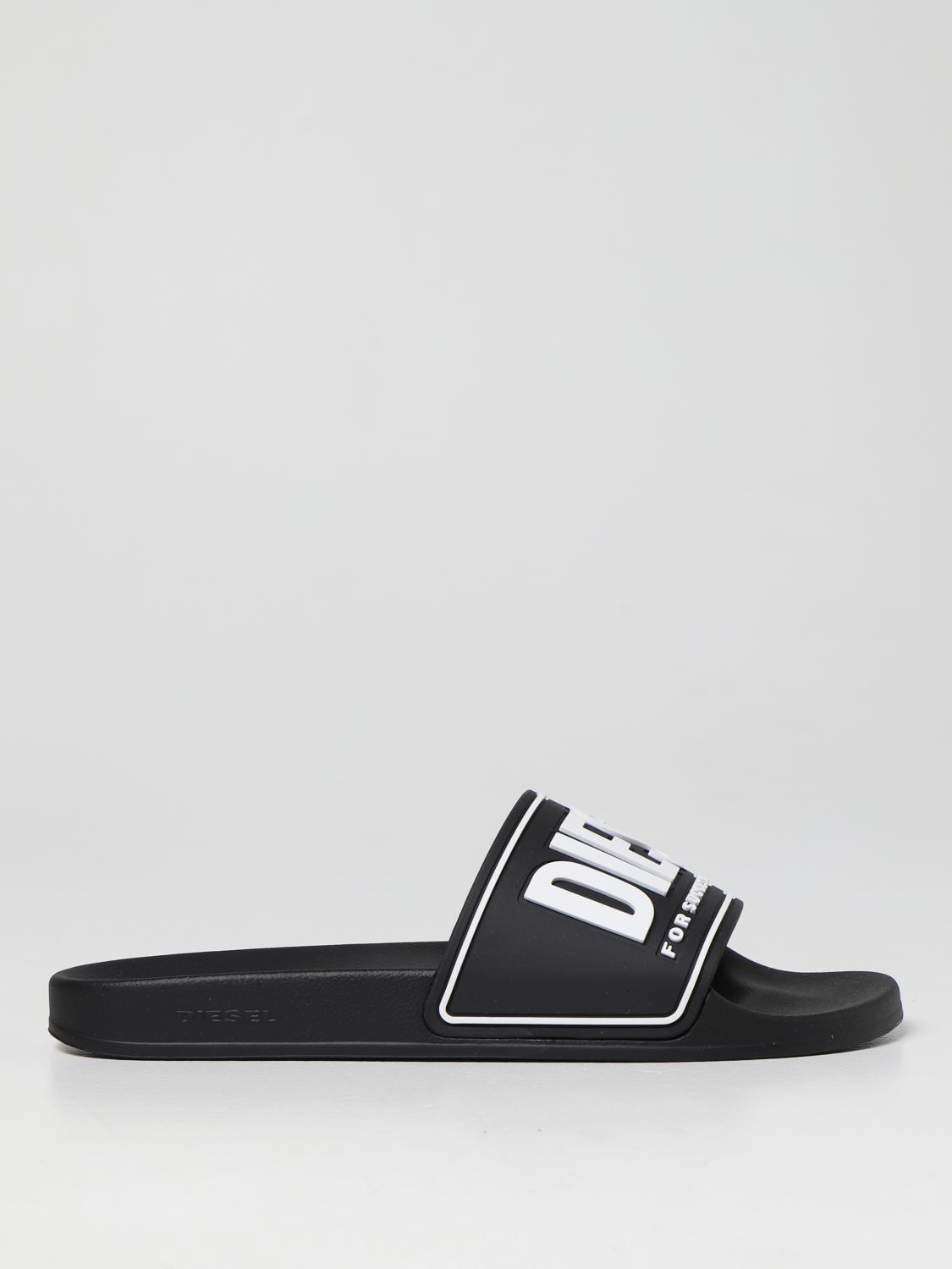 DIESEL:サンダル メンズ - ブラック | GIGLIO.COMオンラインの DIESEL:サンダル メンズ - ブラック | GIGLIO.COMオンラインの