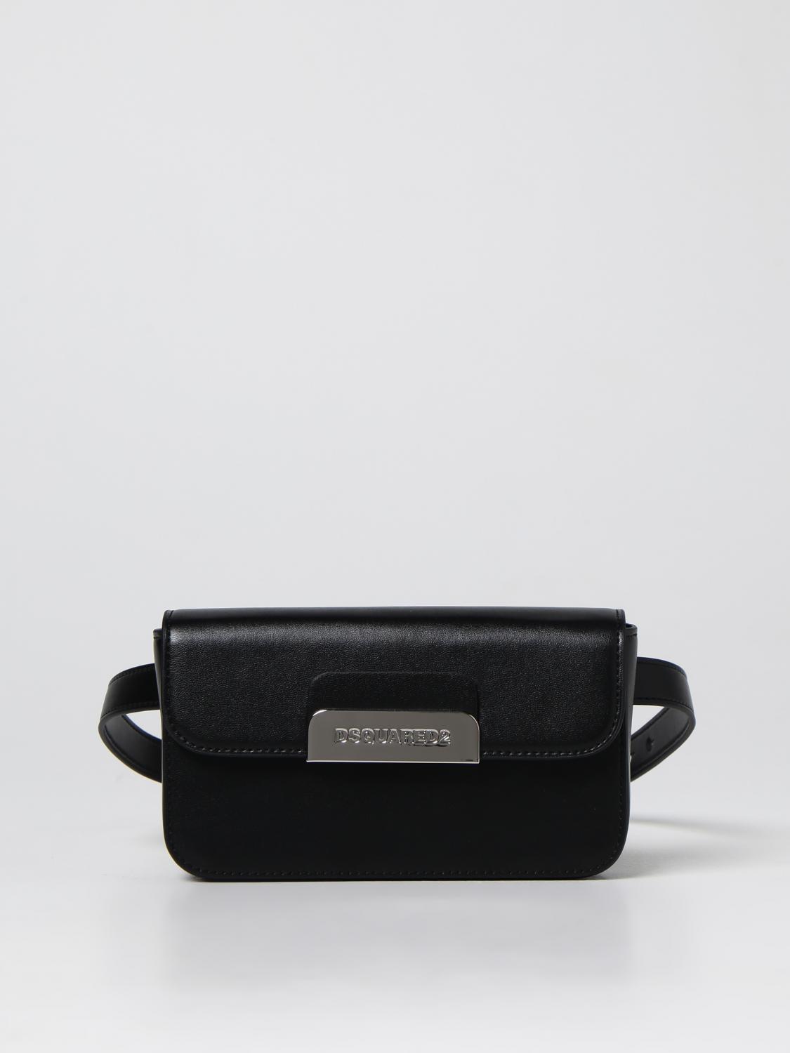 DSQUARED2: Junior belt bag in synthetic leather Black