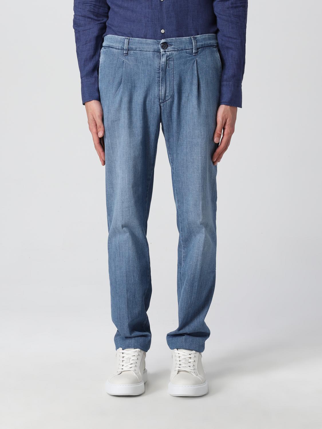 BOGGI MILANO JEANS: Boggi Milano jeans in stretch denim, Indigo - Img 1