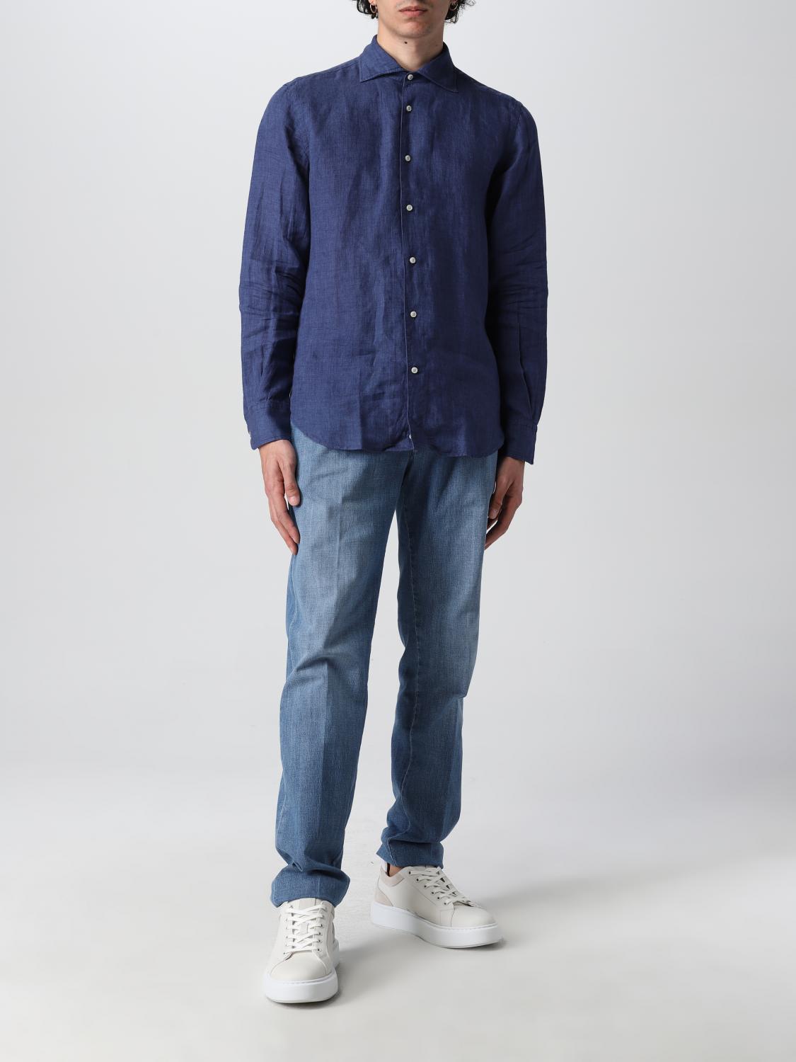 BOGGI MILANO JEANS: Boggi Milano jeans in stretch denim, Indigo - Img 2