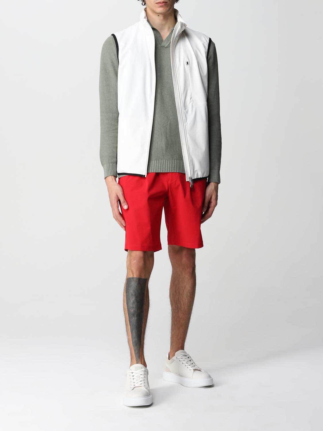 BOGGI MILANO SUIT VEST: Boggi Milano vest in B Tech recycled nylon, White - Img 2