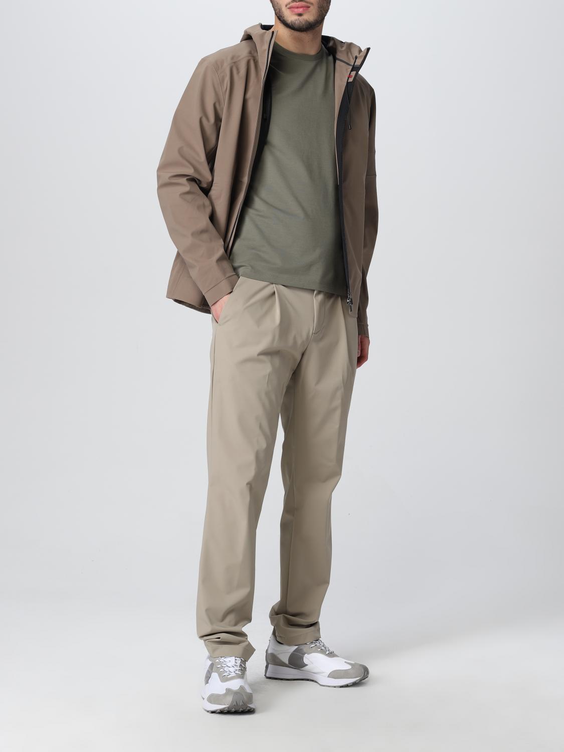 BOGGI MILANO JACKET: Boggi Milano jacket in recycled technical fabric, Mouse Grey - Img 2