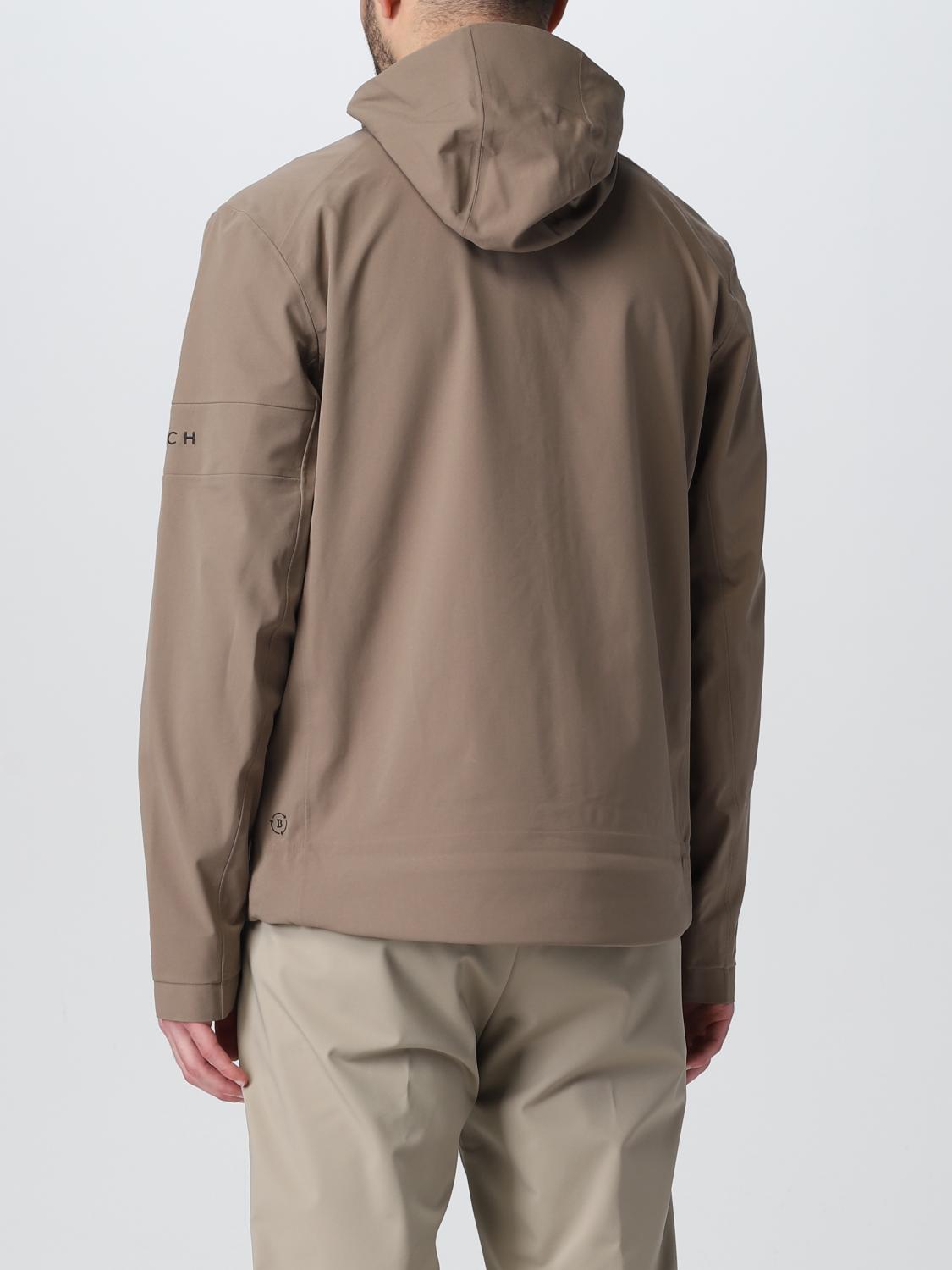 BOGGI MILANO JACKET: Boggi Milano jacket in recycled technical fabric, Mouse Grey - Img 3