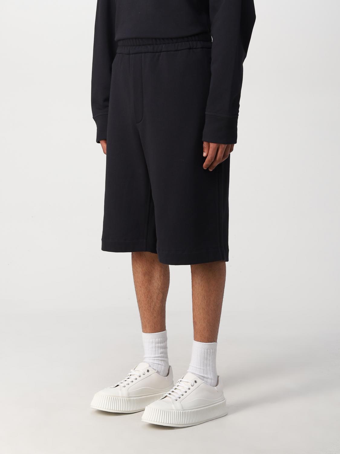 JIL SANDER: cotton bermuda shorts - Blue | Jil Sander short
