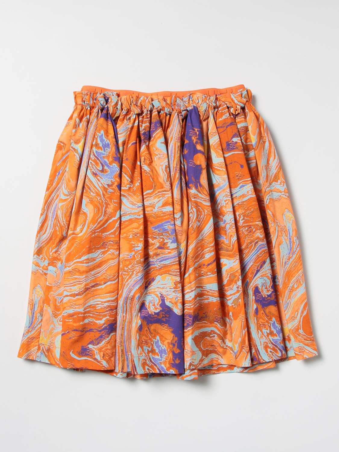 Fendi Kids Girls Skirt In White