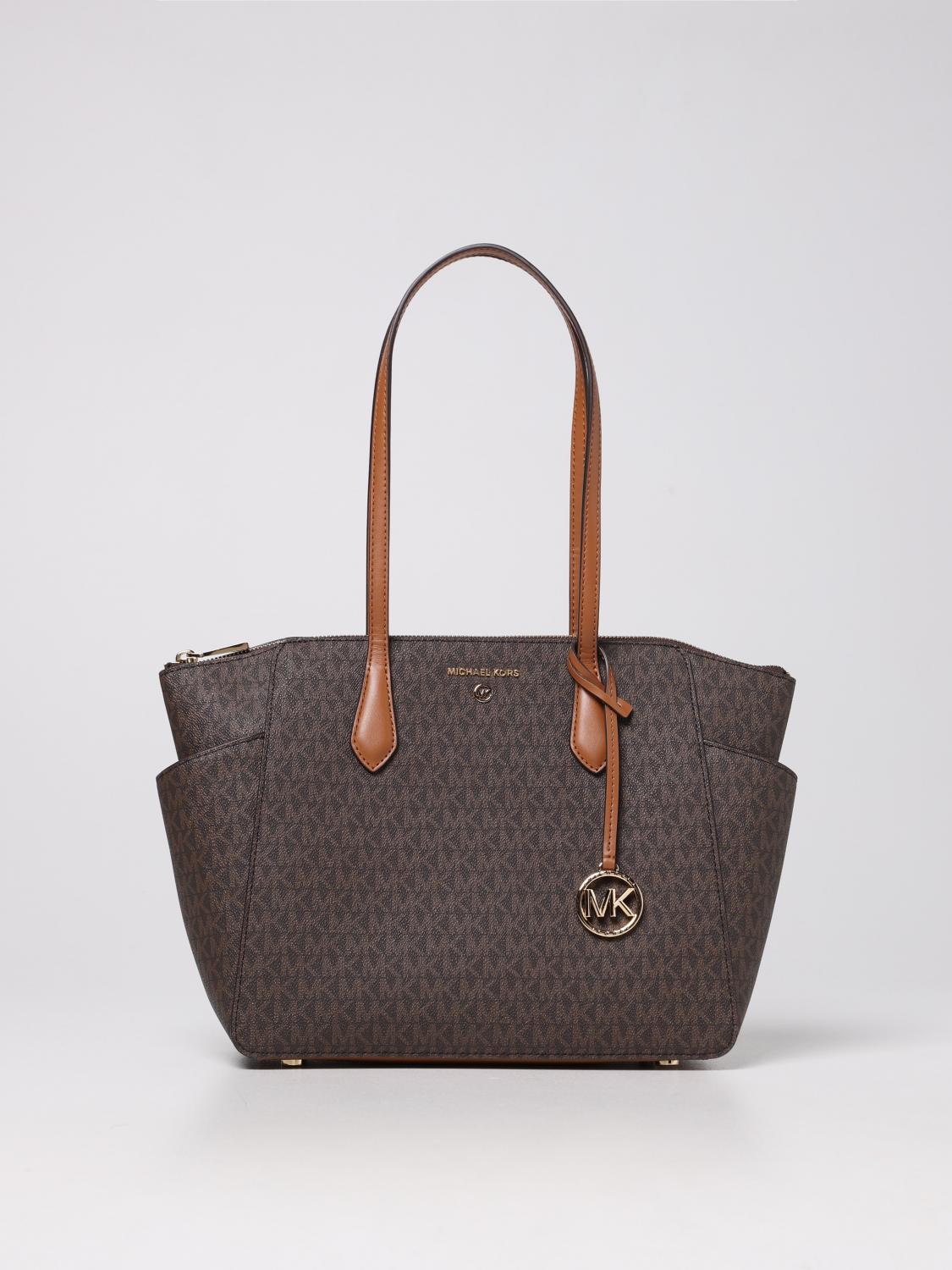 Michael Kors トートバッグ ブラウン NWT Michael Kors Charlotte Top Zip Tote shoulder bag brown