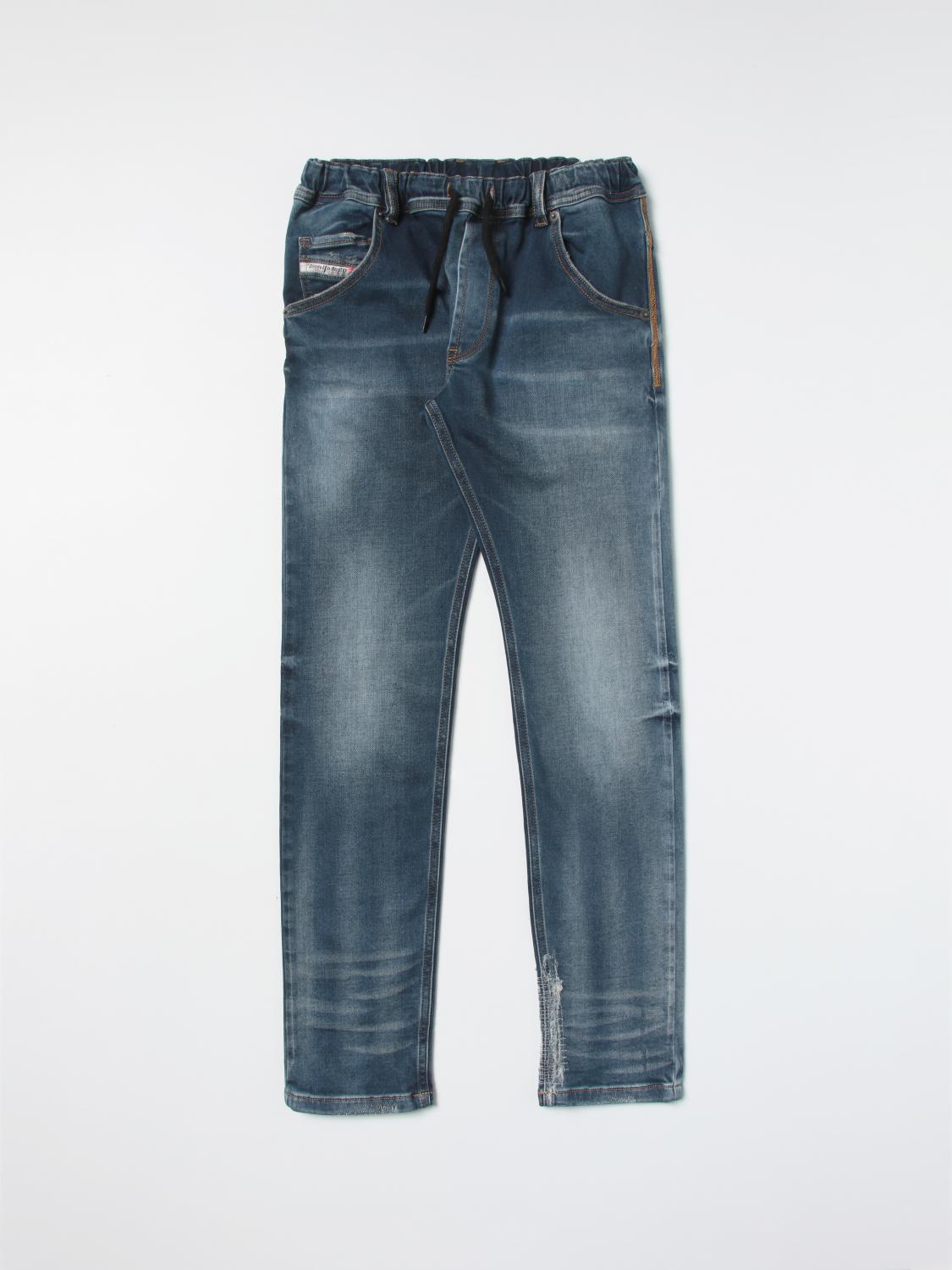 DIESEL JEANS: Diesel 5-pocket jeans, Denim - Img 1