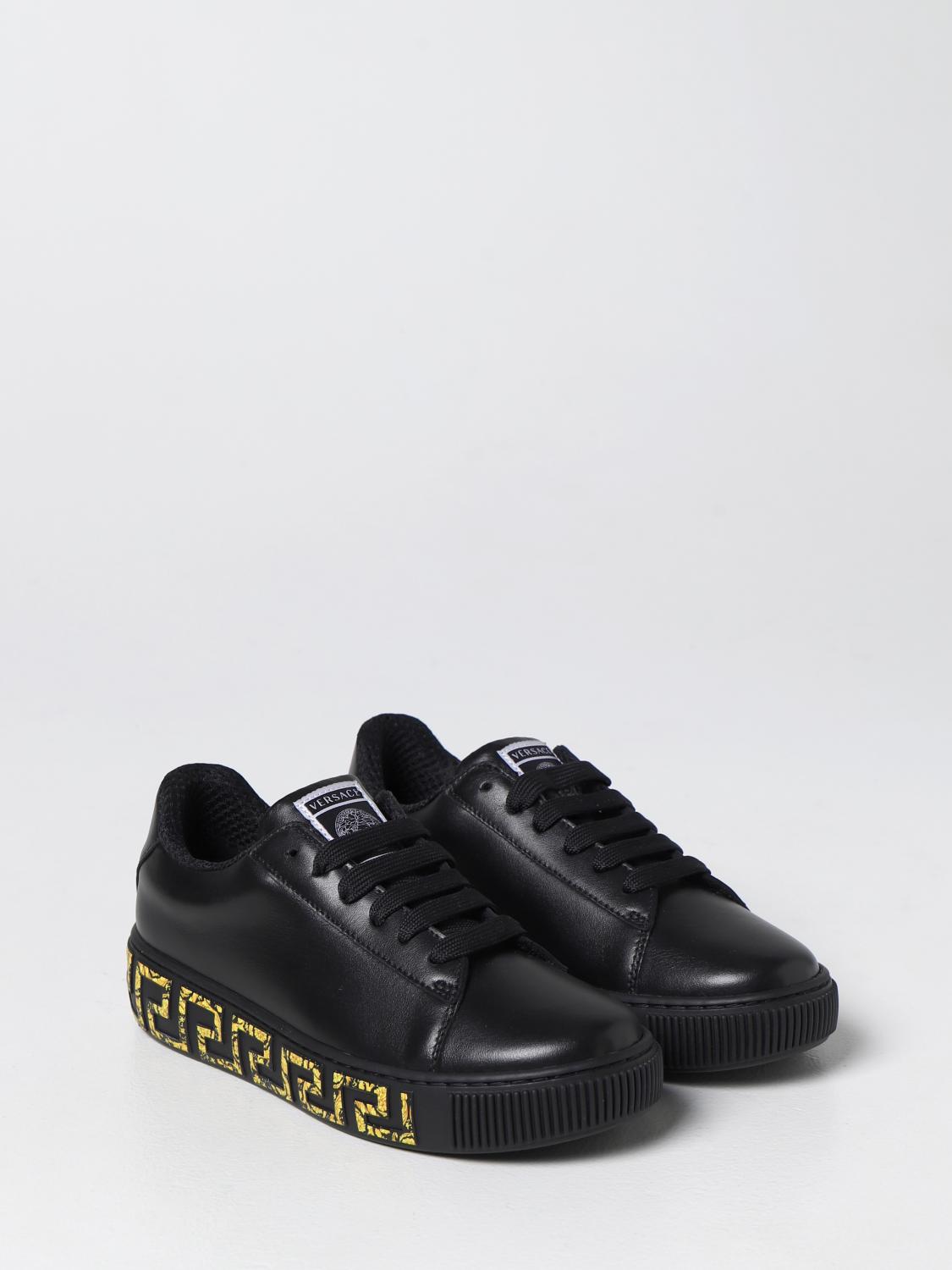 VERSACE ZAPATILLAS: Zapatos niños Versace Young, Negro - Img 2