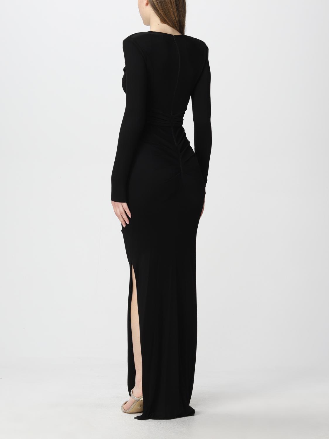 ELISABETTA FRANCHI DRESS: Dress women Elisabetta Franchi, Black - Img 2