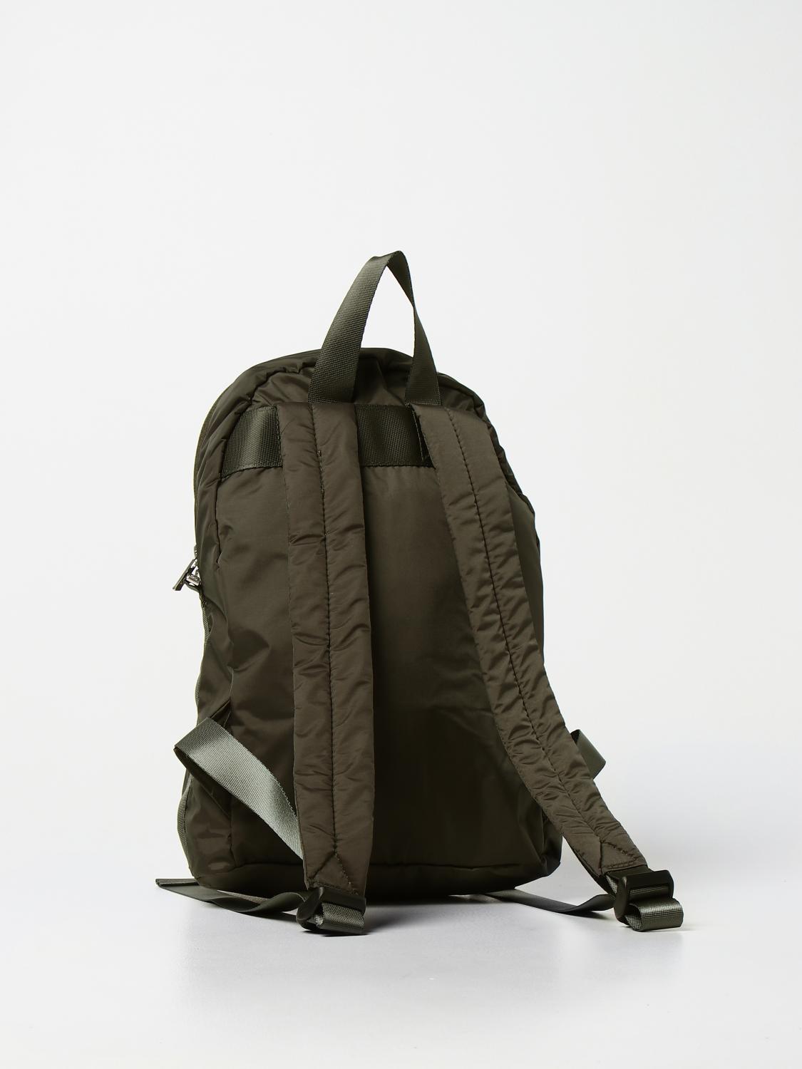 K-WAY BACKPACK: K-way backpack in nylon with striped zip, Black - Img 2