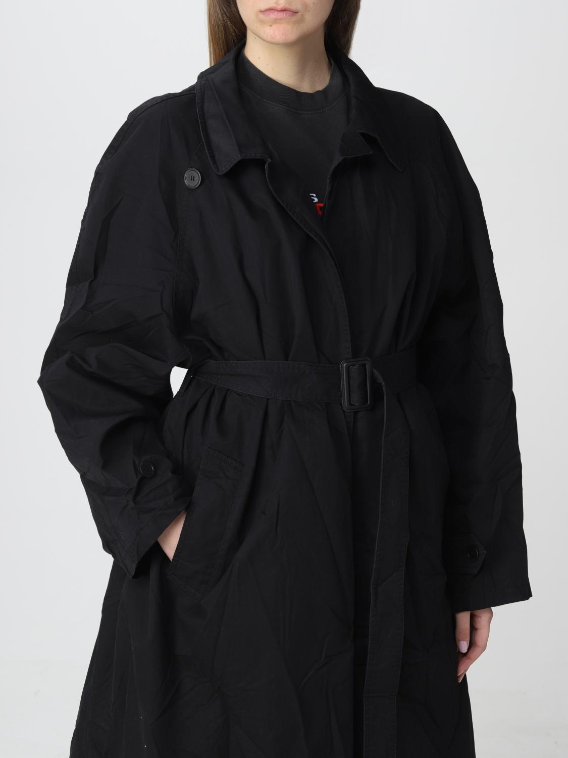 VIP【関税送料無料】希少 Balenciaga Draped Neck Trench Oversized Trench Coat｜BALENCIAGA｜MOGGIE CO-OP – Moggie co