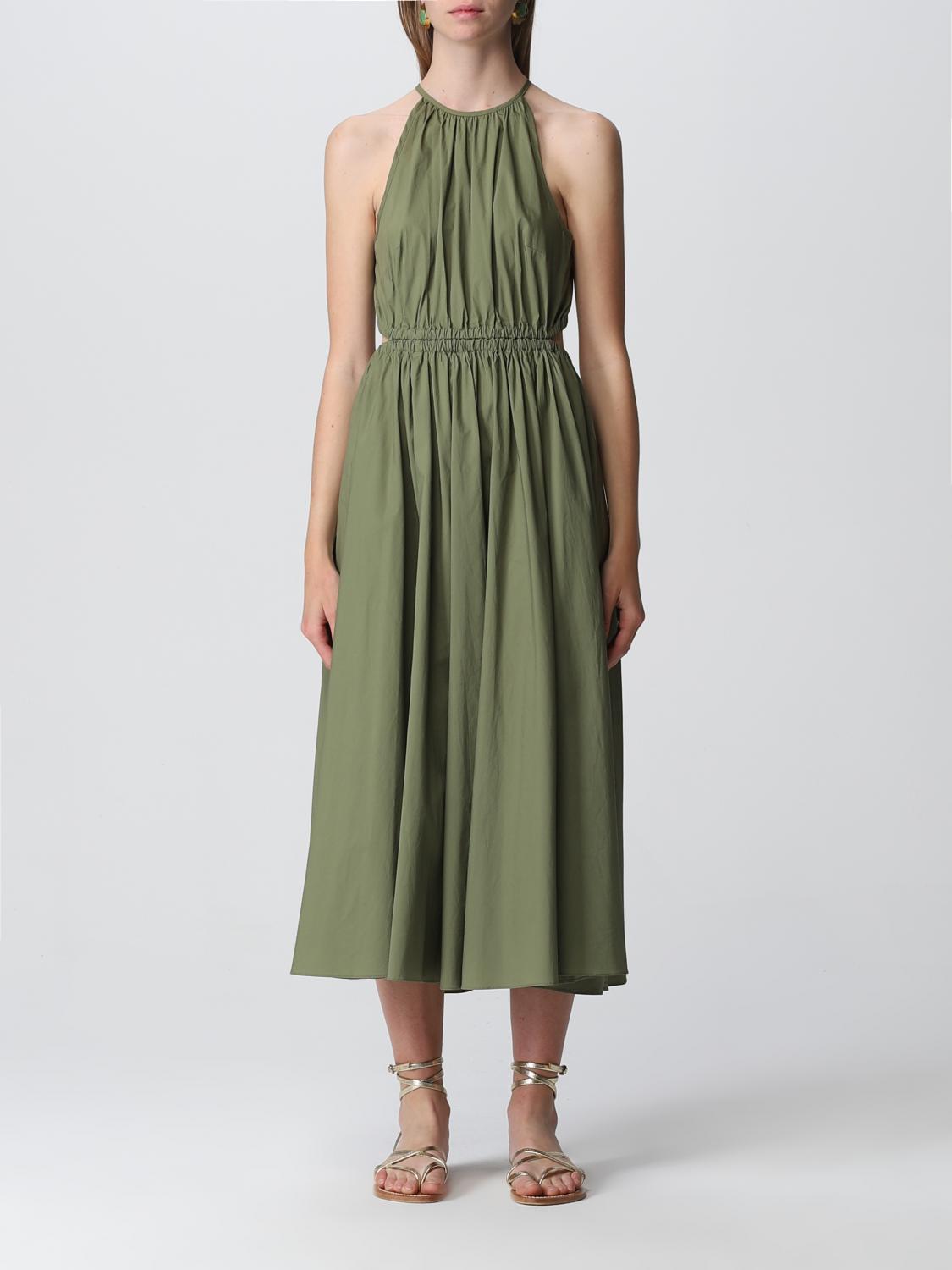 MICHAEL MICHAEL KORS Dress women Olive Michael Michael Kors dress MS280Y1F4C online at GIGLIO.COM