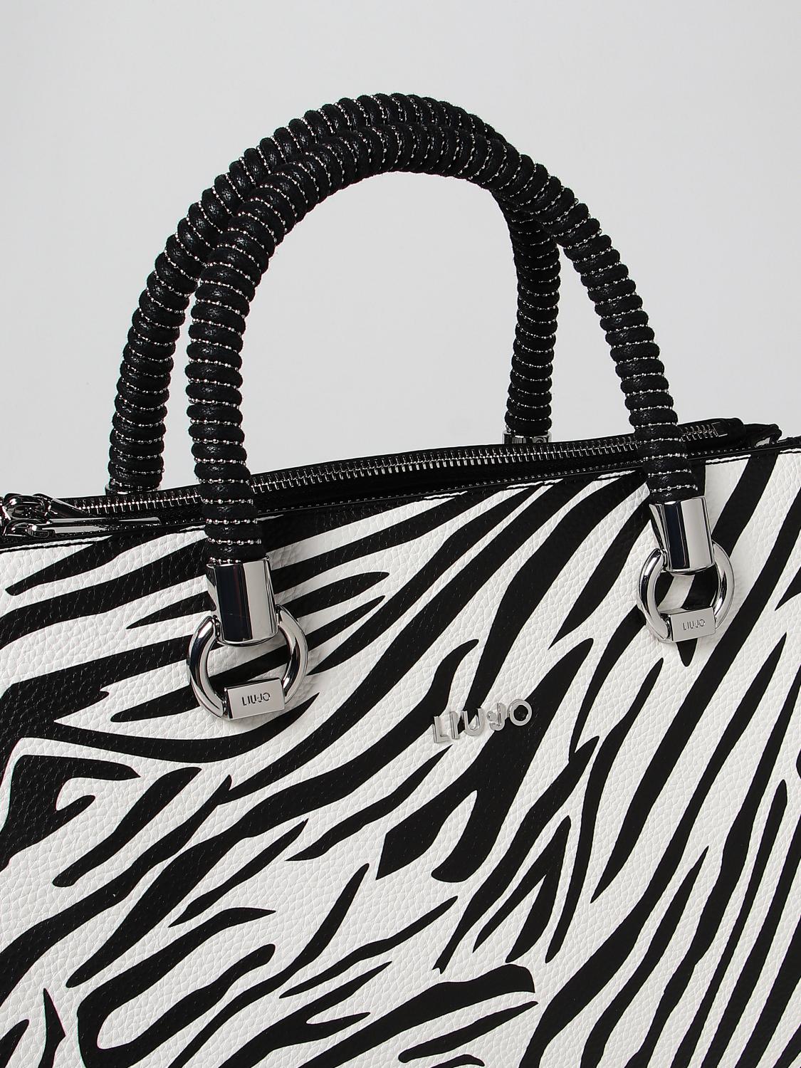 Handbag Borse Liu Jo Con Brillantini Borse Liu Jo Zebrate LIU JO