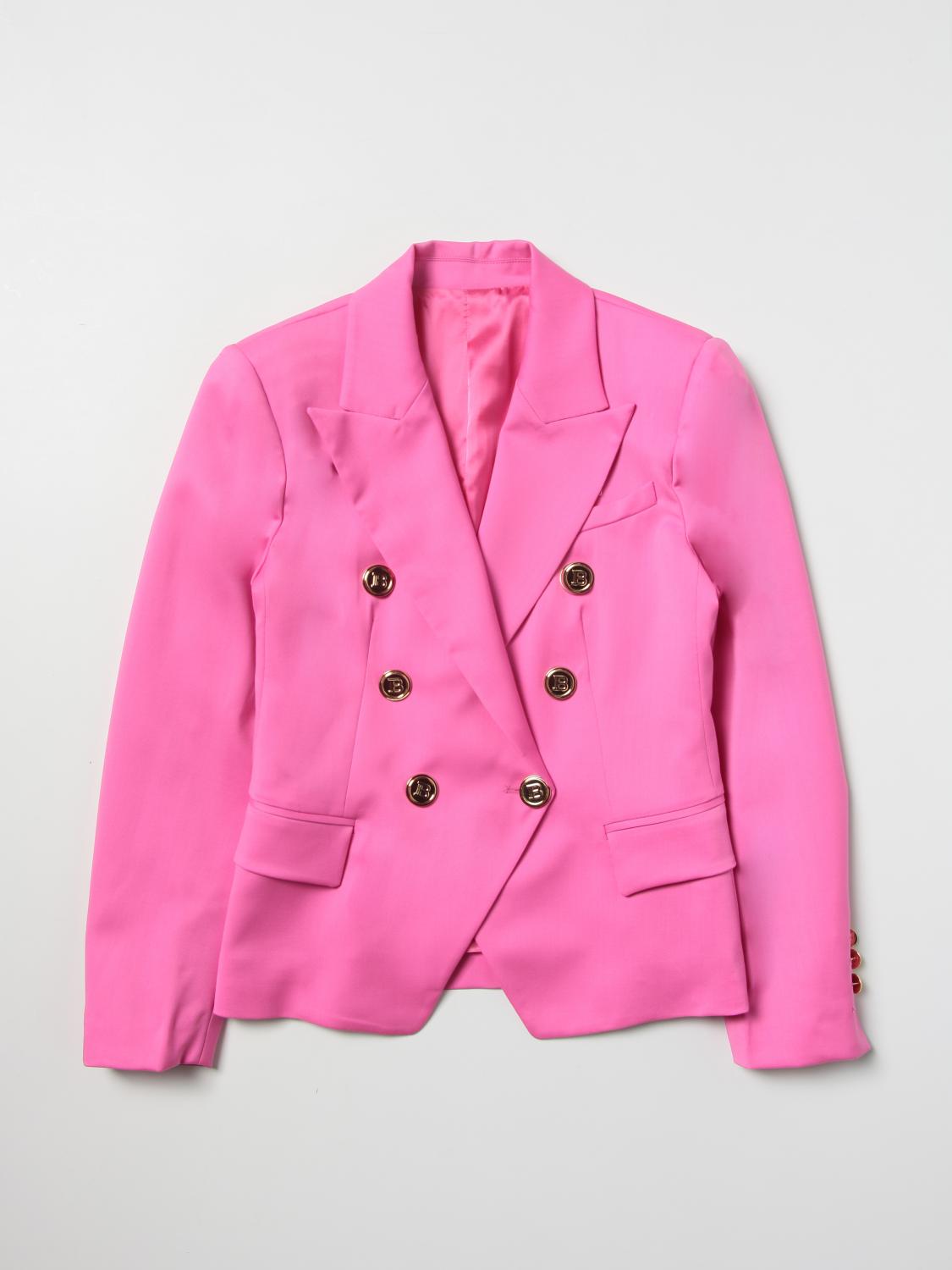 BALMAIN AMERICANA: Chaqueta niños Balmain, Rosa - Img 1