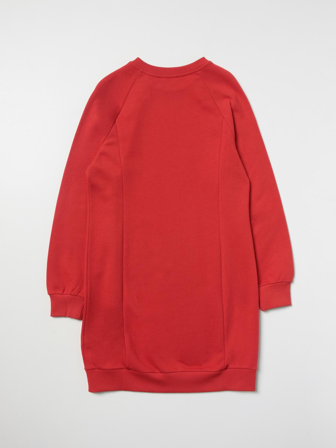 BALMAIN KLEID: Balmain Mädchen Kleid, Rot - Img 2