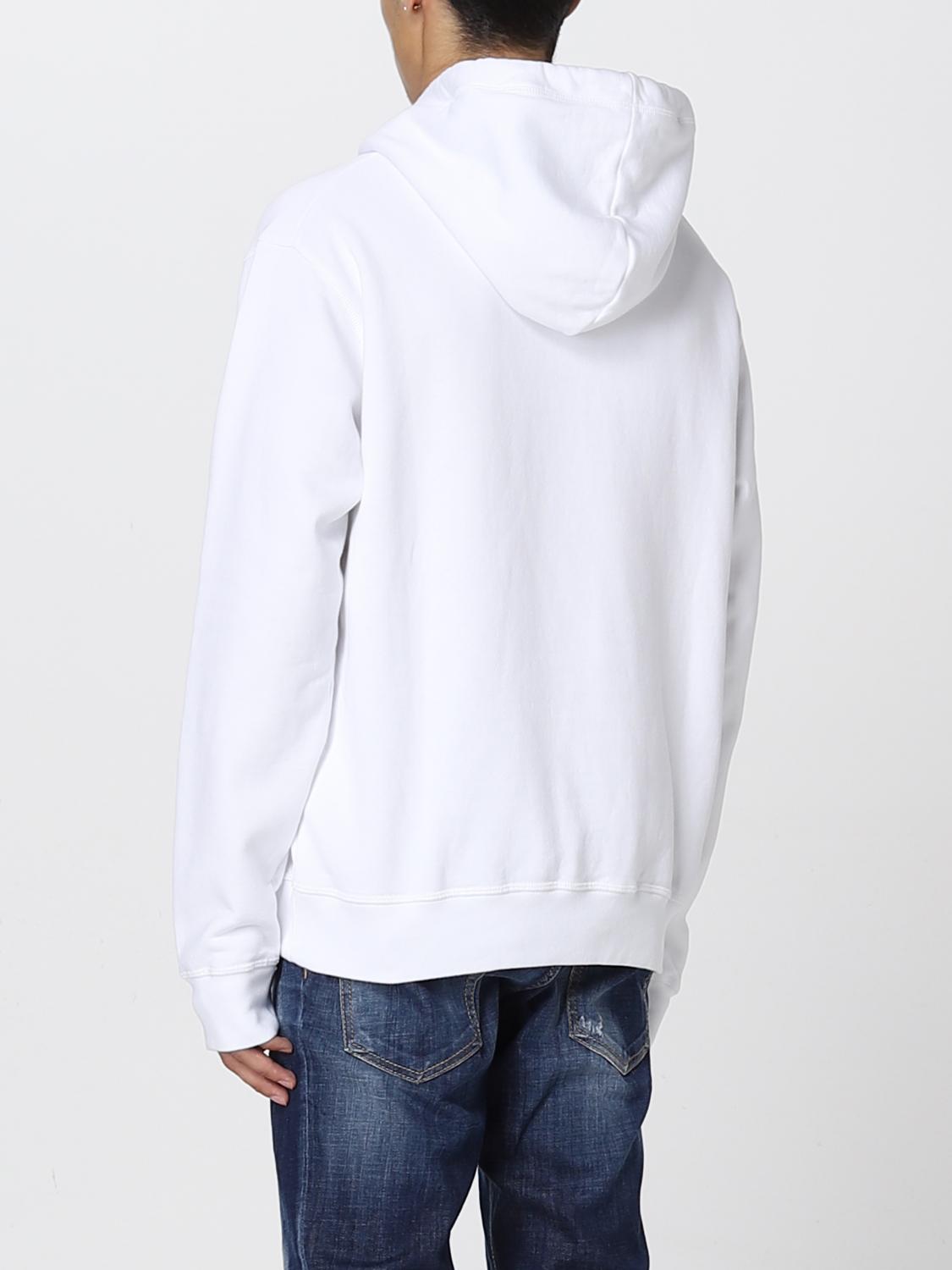 DSQUARED2 SUDADERA: Sudadera hombre Dsquared2, Blanco - Img 2