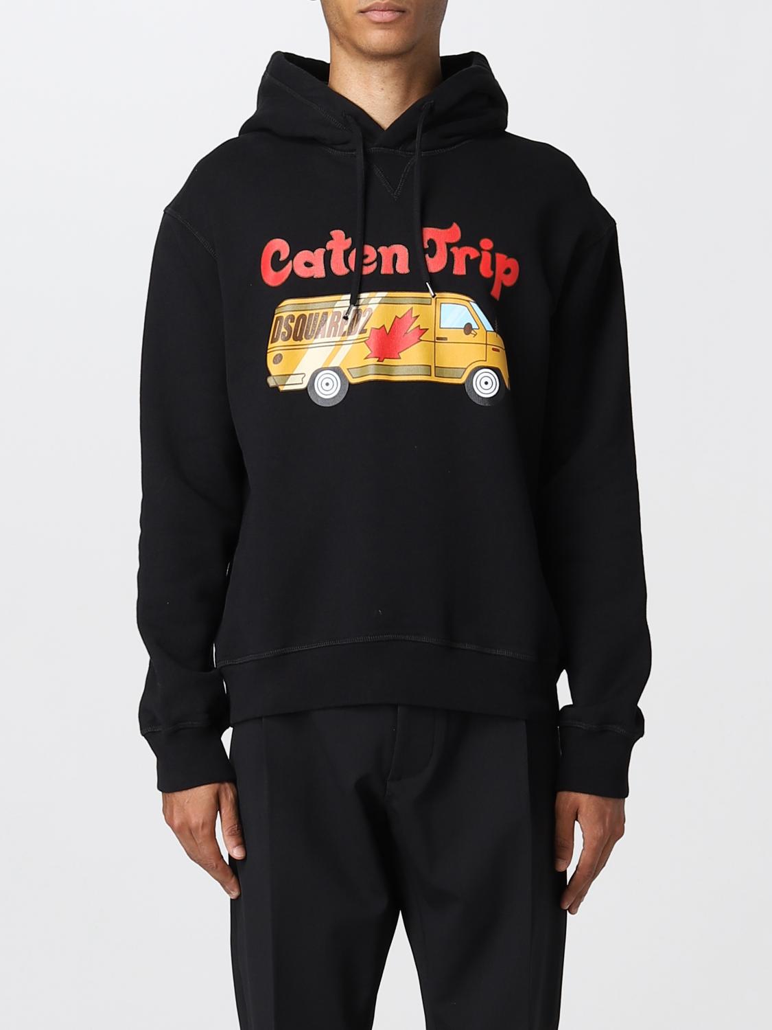 DSQUARED2 SUDADERA: Sudadera hombre Dsquared2, Negro - Img 1