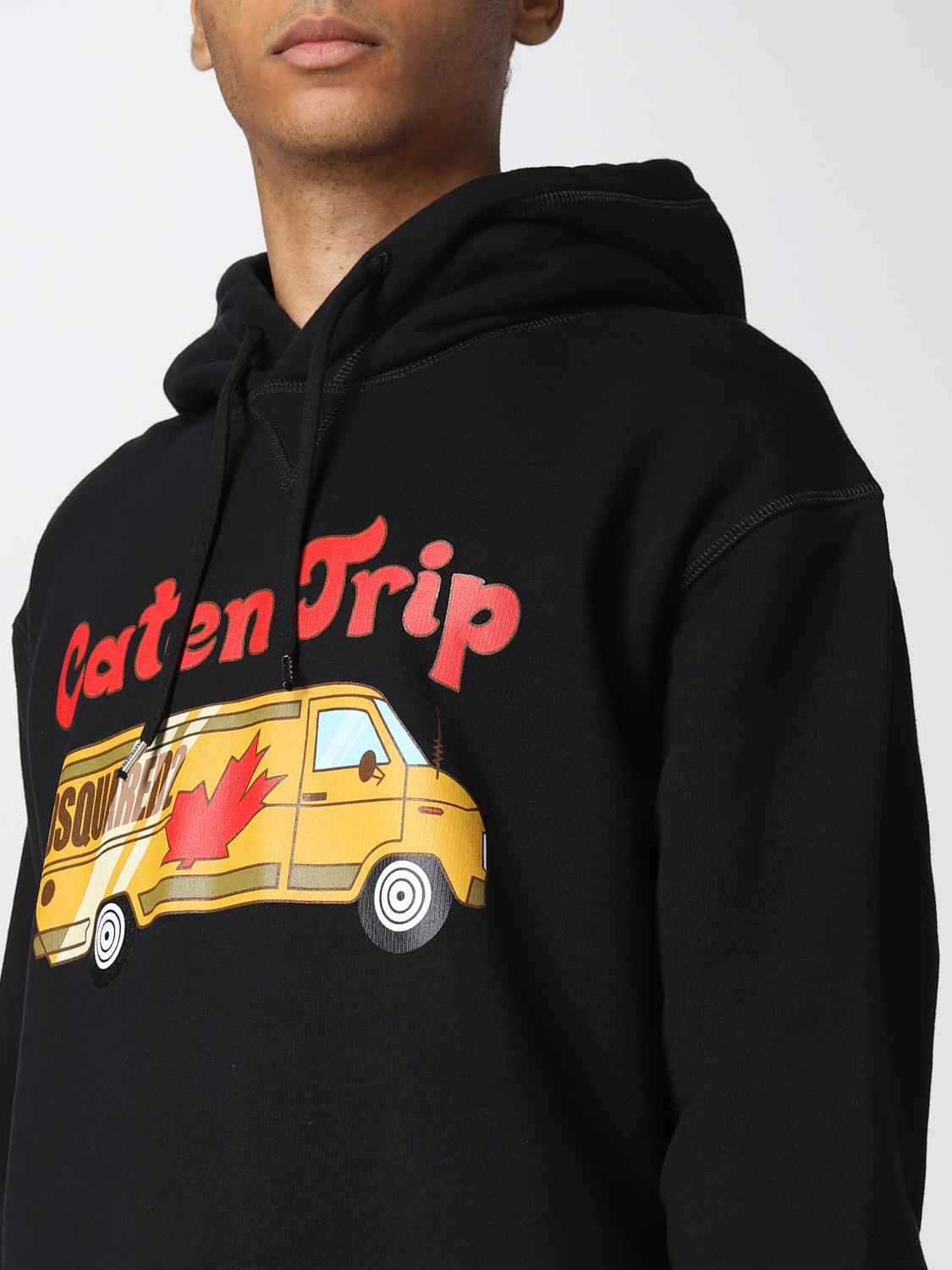 DSQUARED2 SUDADERA: Sudadera hombre Dsquared2, Negro - Img 3