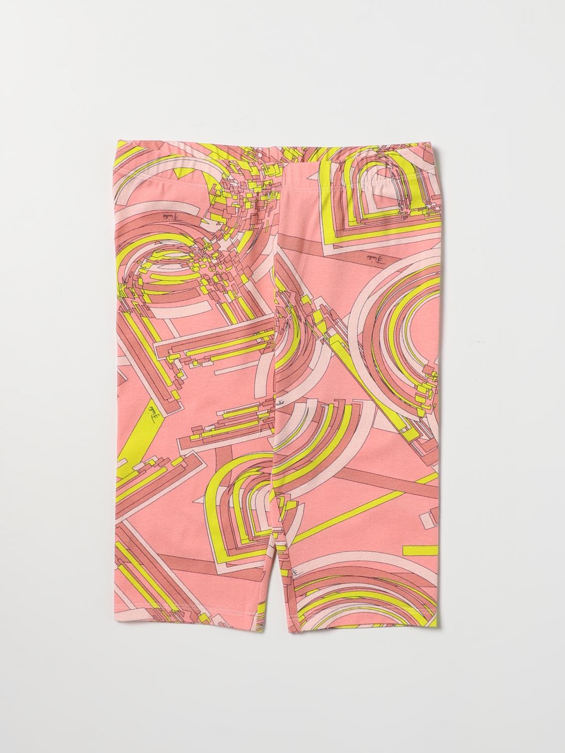PUCCI HOSE: Pucci Leggings mit Grafik, Pink - Img 1