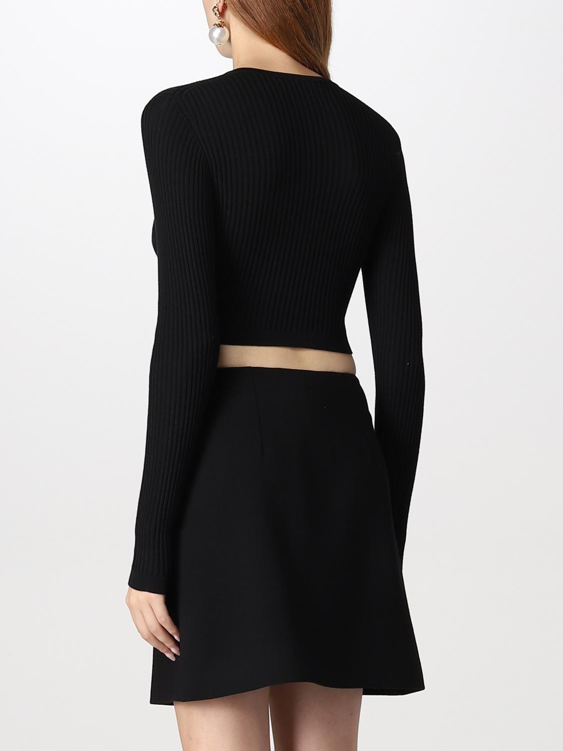 VERSACE CARDIGAN: Sweater women Versace, Black - Img 3