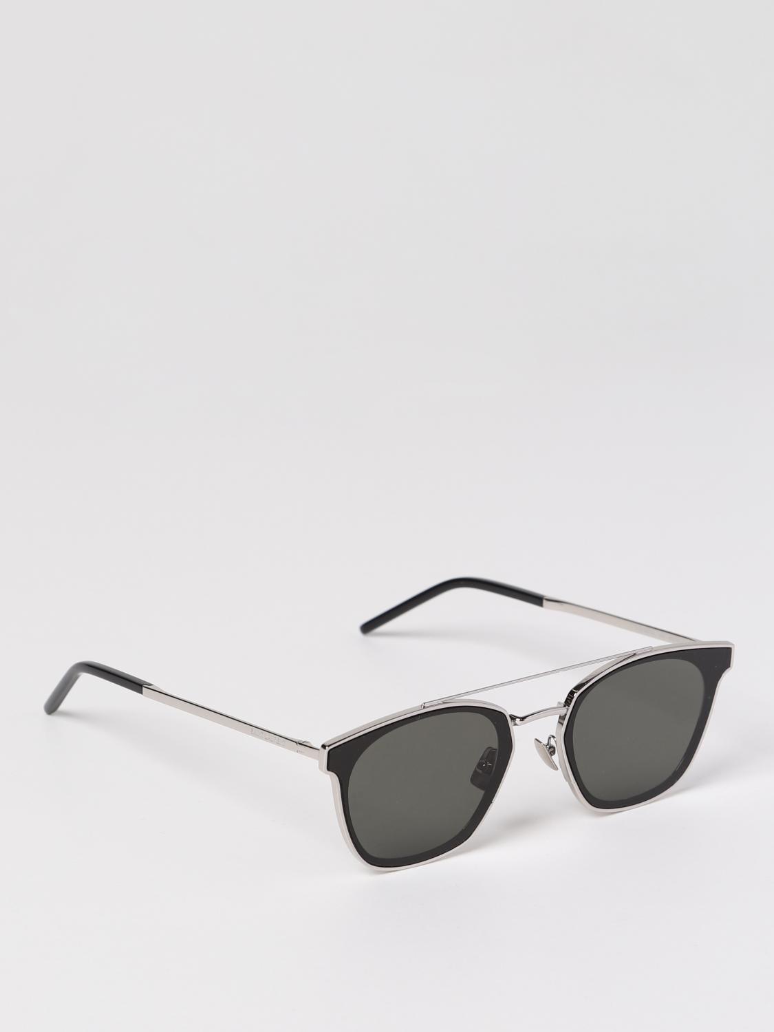 SAINT LAURENT: Glasses men Black Saint Laurent sunglasses SL
