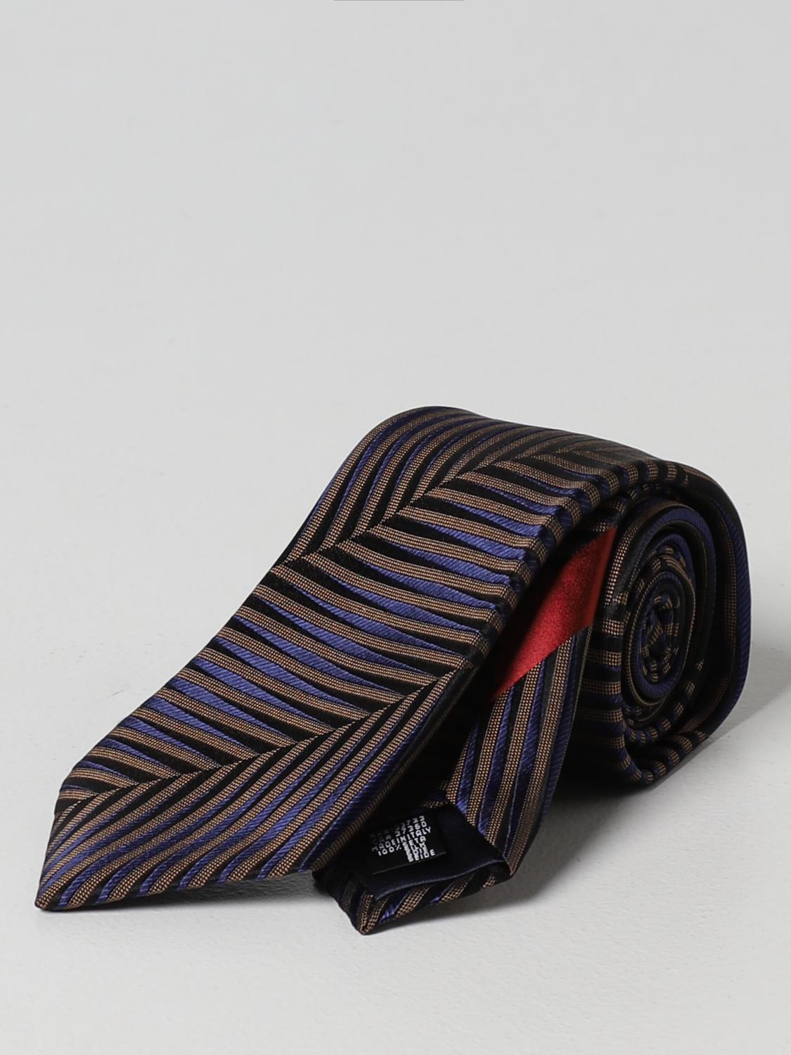 GIORGIO ARMANI TIE: Emporio Armani silk tie, Blue - Img 1