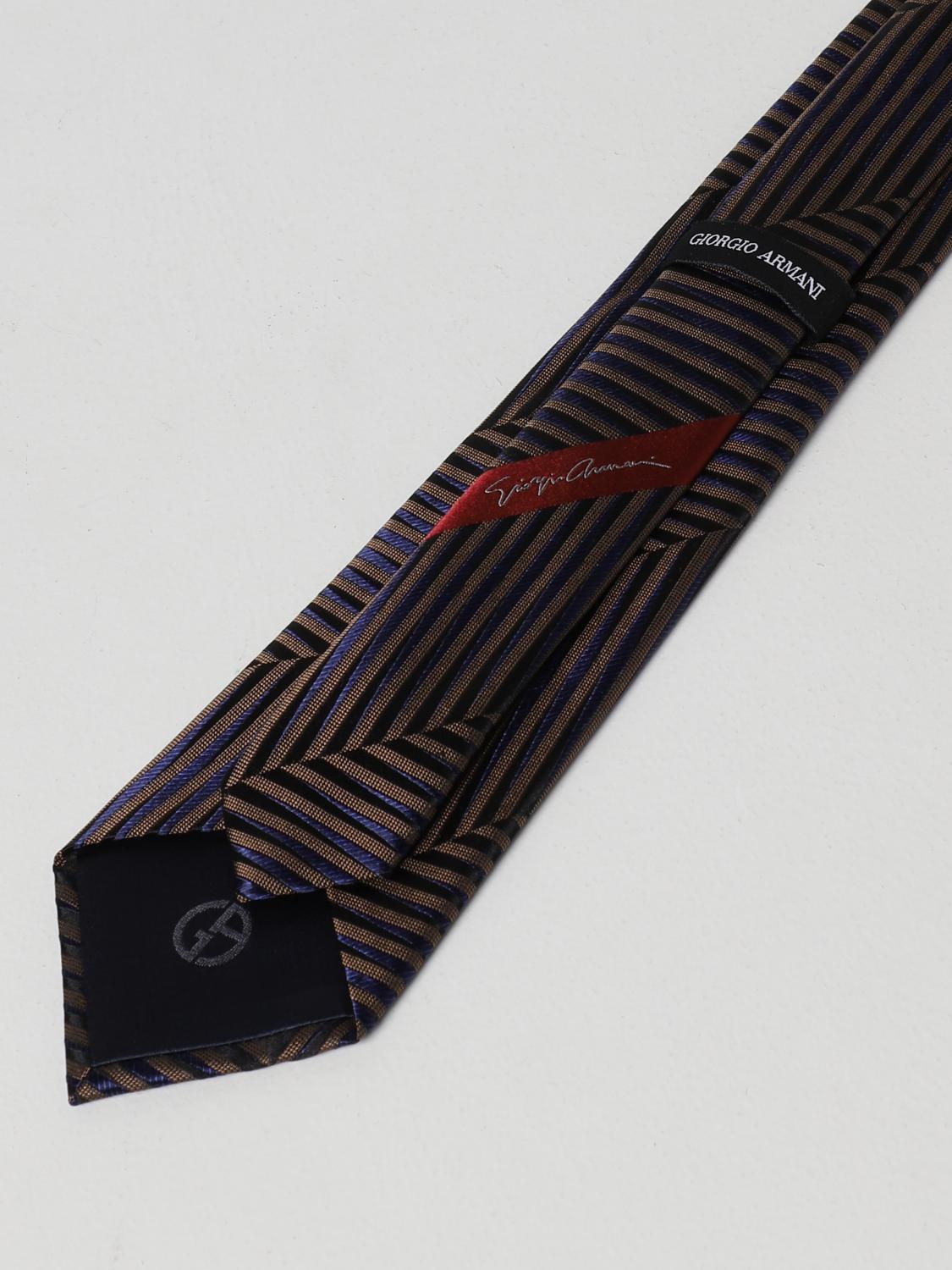 GIORGIO ARMANI TIE: Emporio Armani silk tie, Blue - Img 2