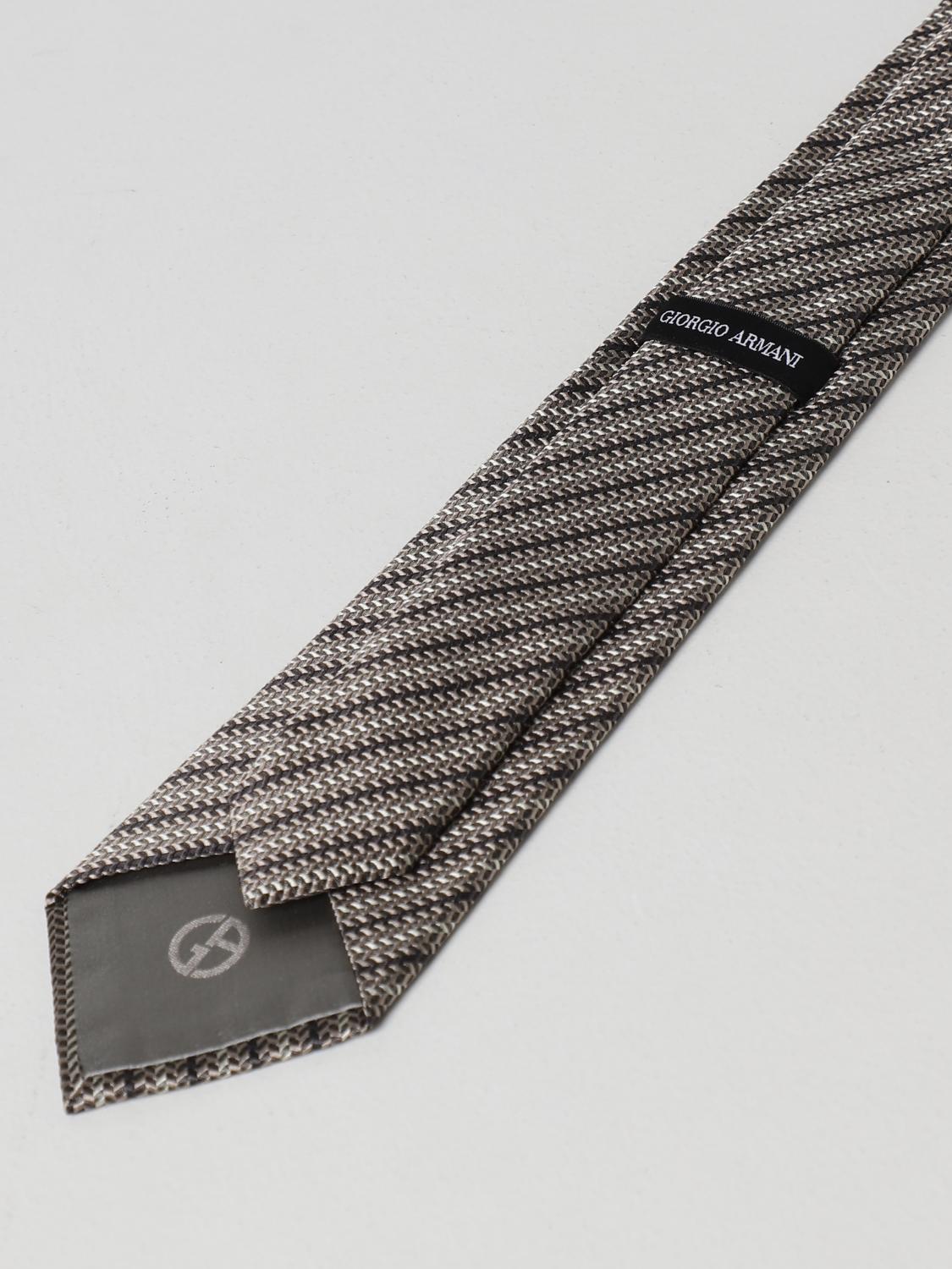 GIORGIO ARMANI CORBATA: Corbata hombre Giorgio Armani, Beige - Img 2