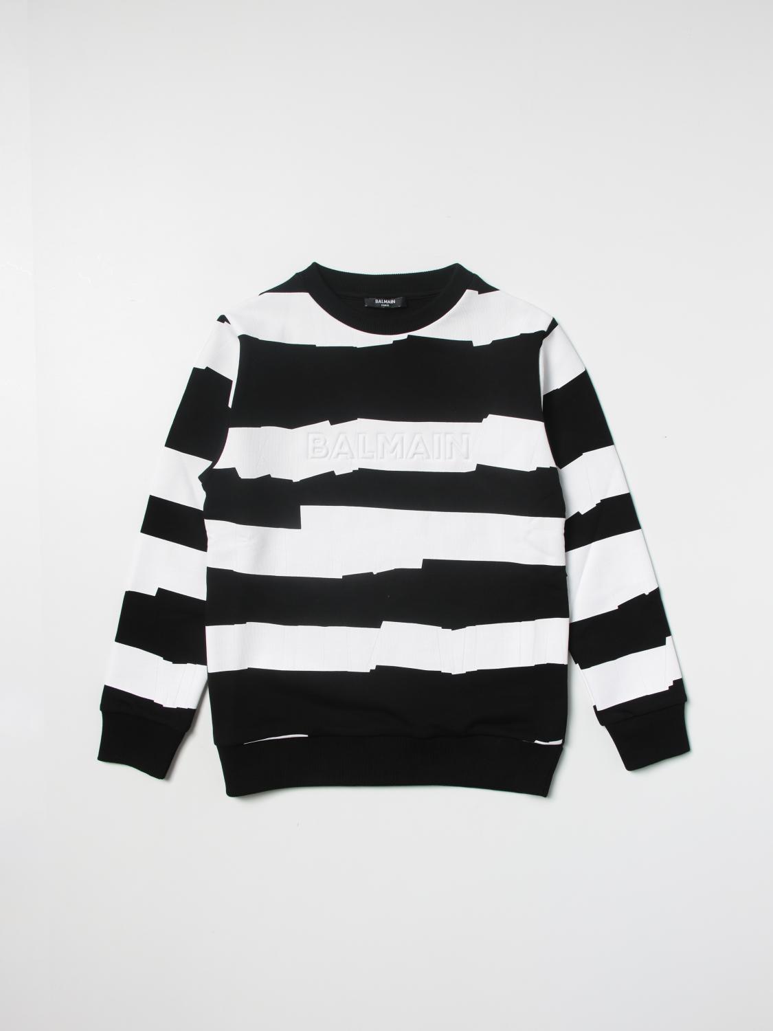 BALMAIN JERSEY: Jersey niños Balmain, Negro - Img 1