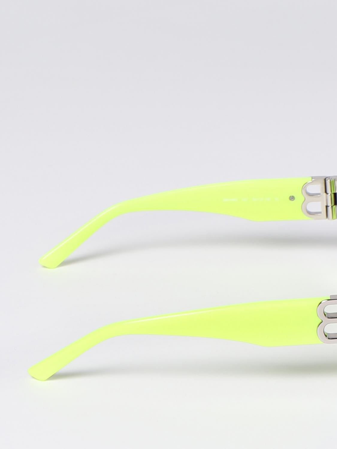 BALENCIAGA サングラス: アイウェア レディース Balenciaga, イエロー - Img 3