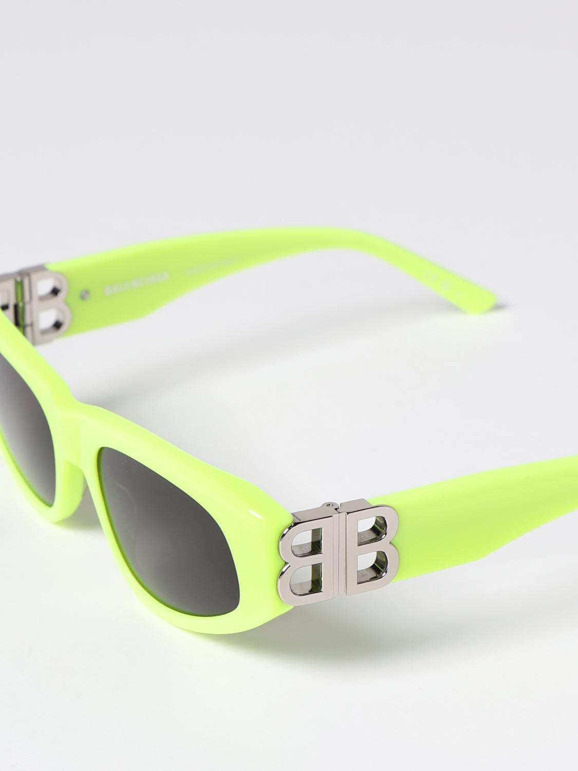 BALENCIAGA サングラス: アイウェア レディース Balenciaga, イエロー - Img 4