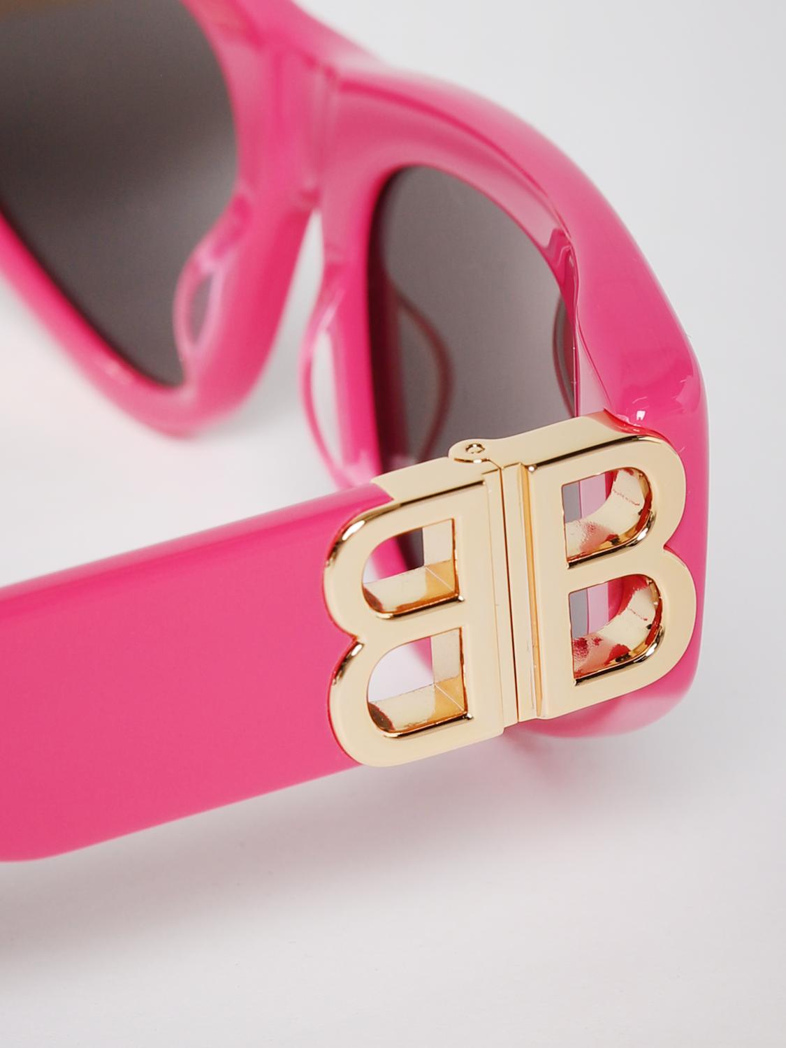 BALENCIAGA サングラス: アイウェア レディース Balenciaga, フューシャ - Img 4