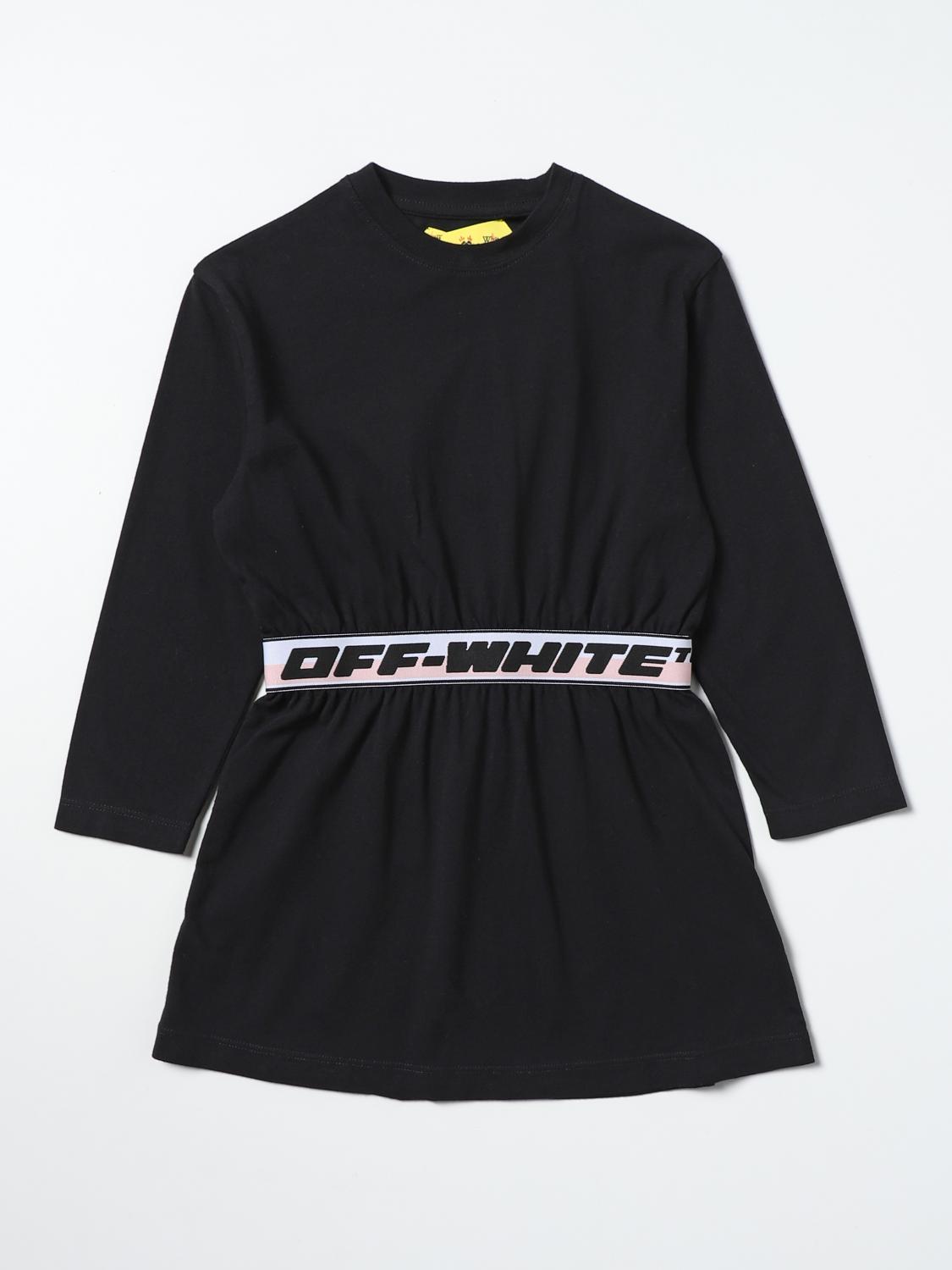 Off White Kids Girls Dress In Light Pink