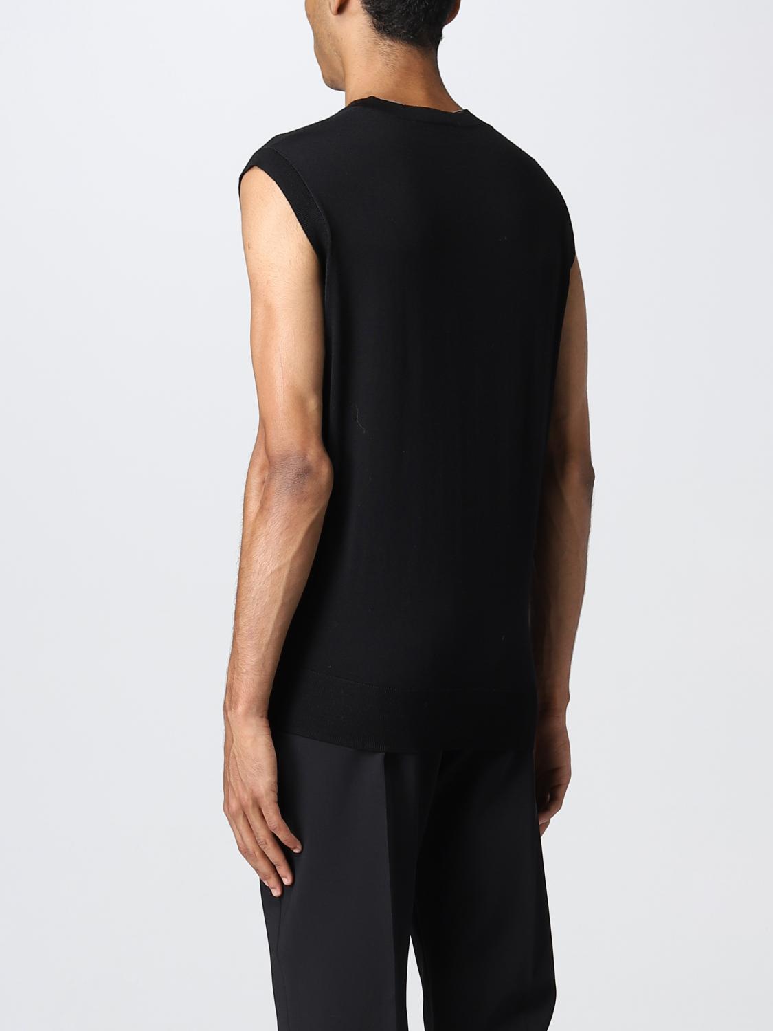 DSQUARED2 SUIT VEST: Sweater men Dsquared2, Black - Img 2