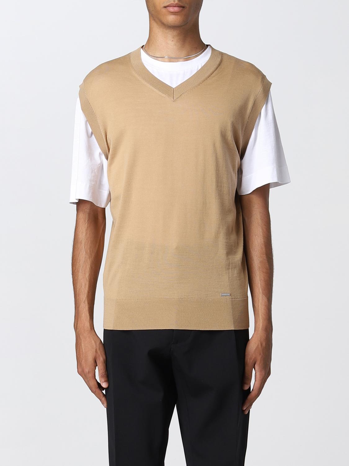 DSQUARED2 SUIT VEST: Sweater men Dsquared2, Multicolor - Img 1