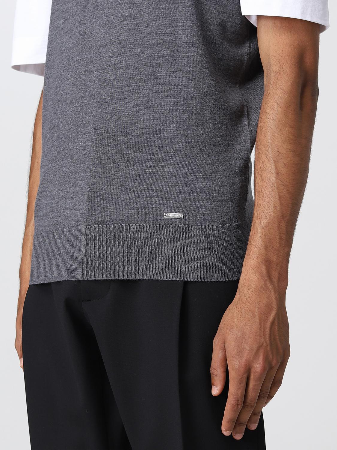 DSQUARED2 WESTE: Dsquared2 Herren Weste, Grau - Img 3