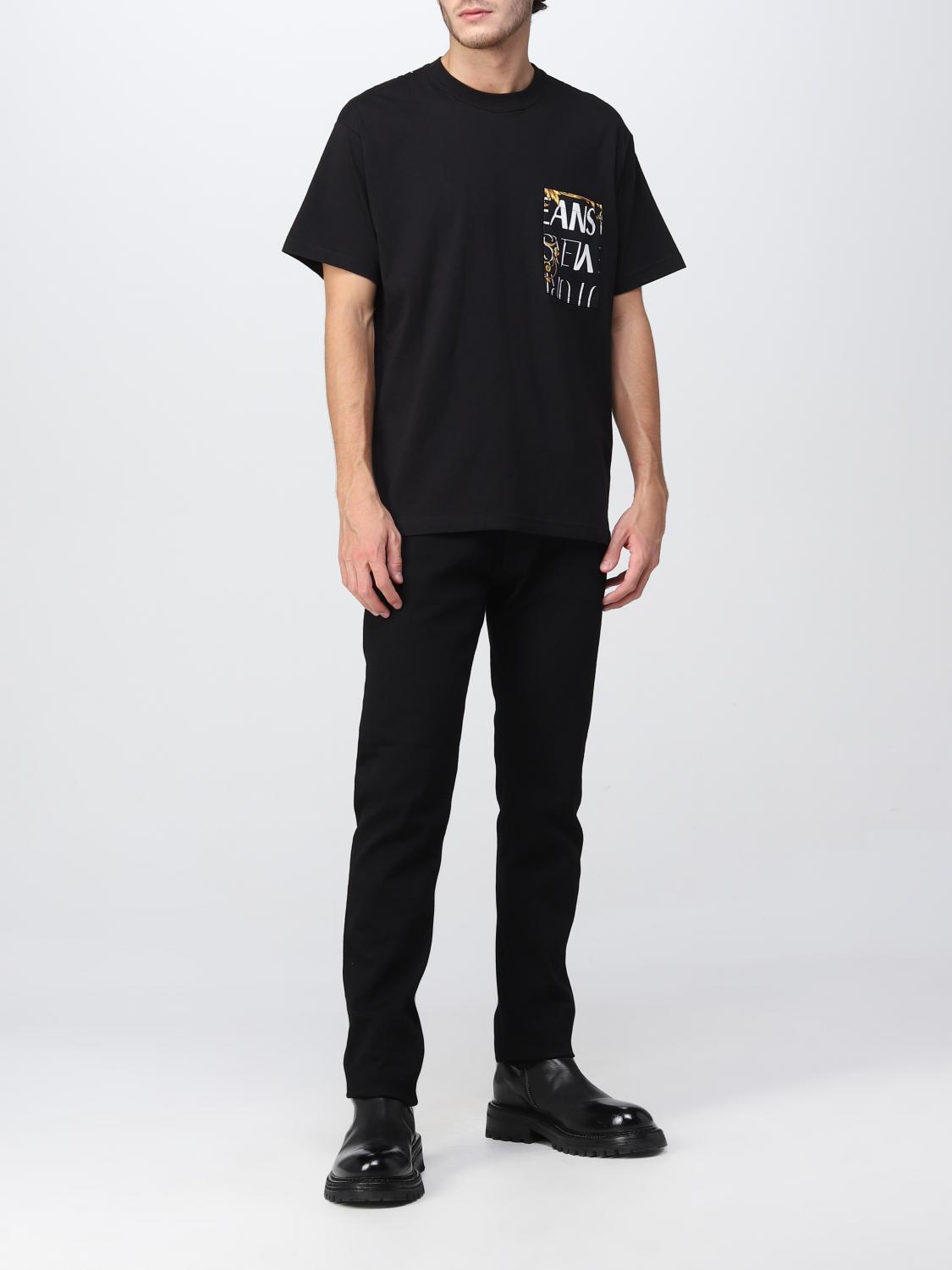 VERSACE JEANS COUTURE SWEATSHIRT: Sweatshirt men Versace Jeans Couture, Black - Img 2