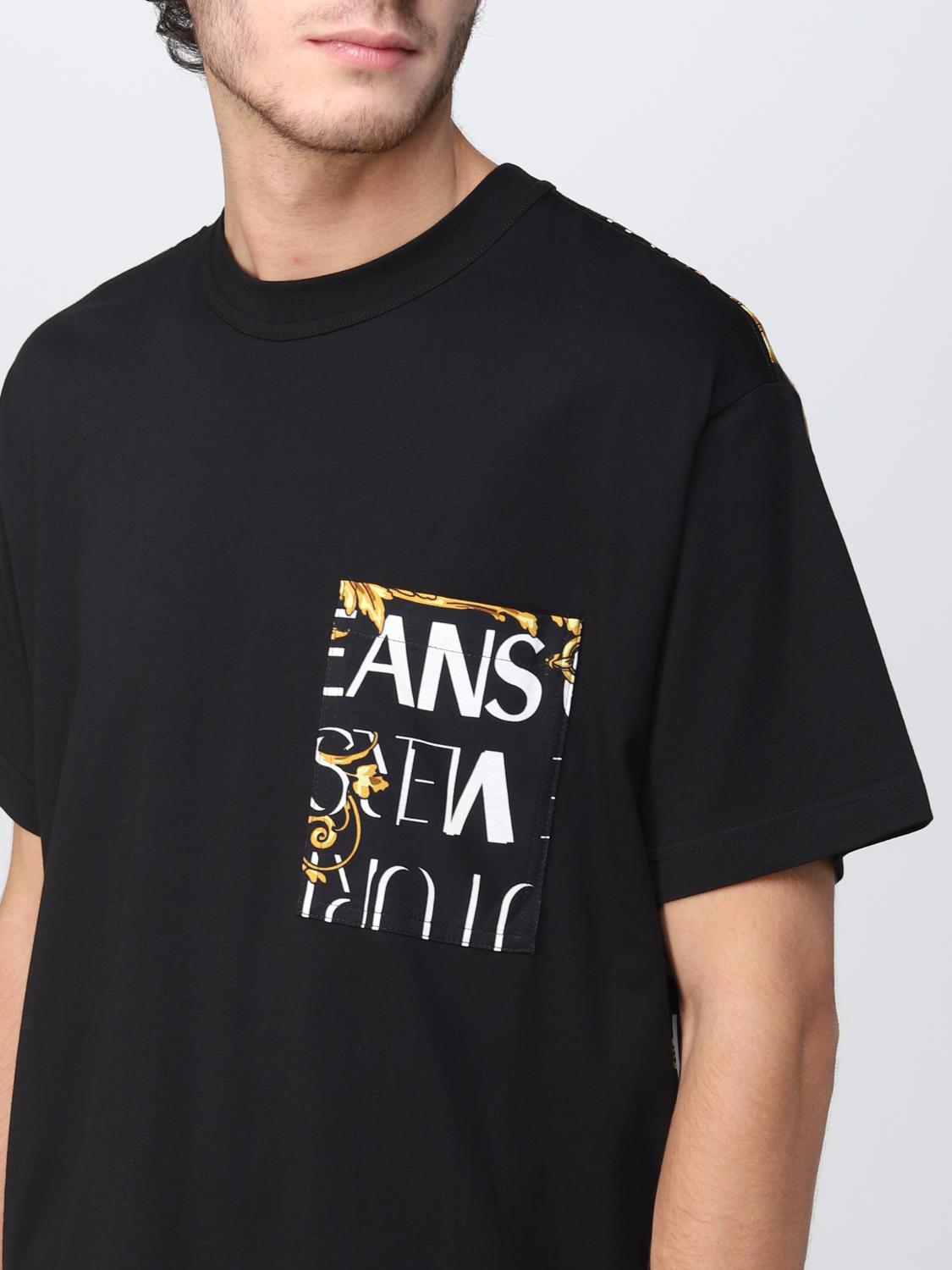 VERSACE JEANS COUTURE SWEATSHIRT: Sweatshirt men Versace Jeans Couture, Black - Img 4