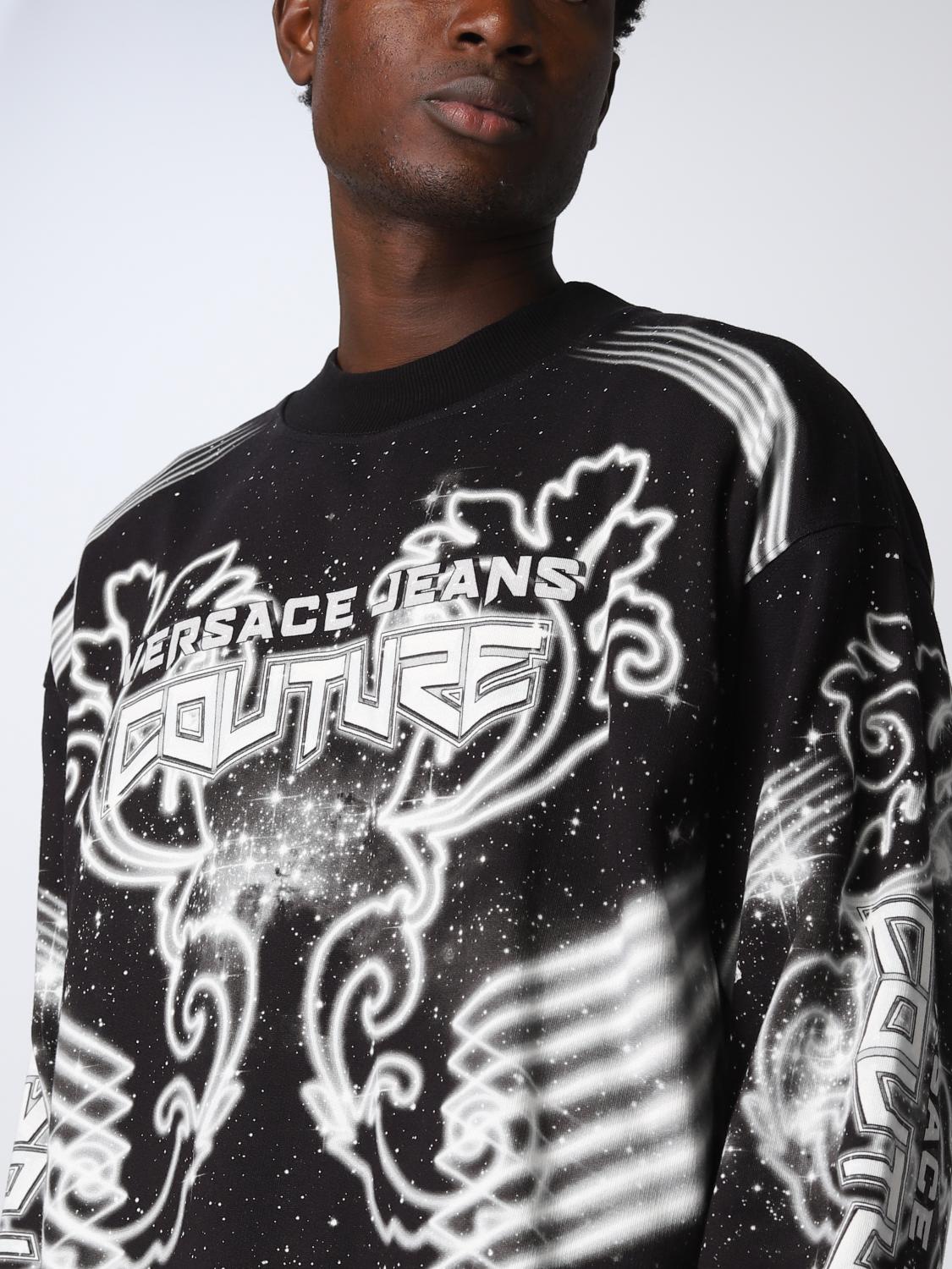 VERSACE JEANS COUTURE SWEATSHIRT: Sweatshirt men Versace Jeans Couture, Red - Img 3
