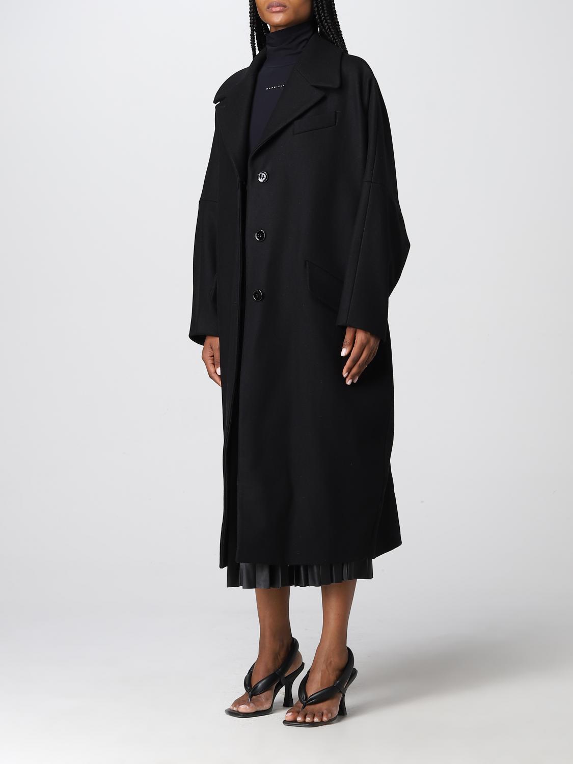 MM6 MAISON MARGIELA：コート レディース - ブラック | GIGLIO.COM