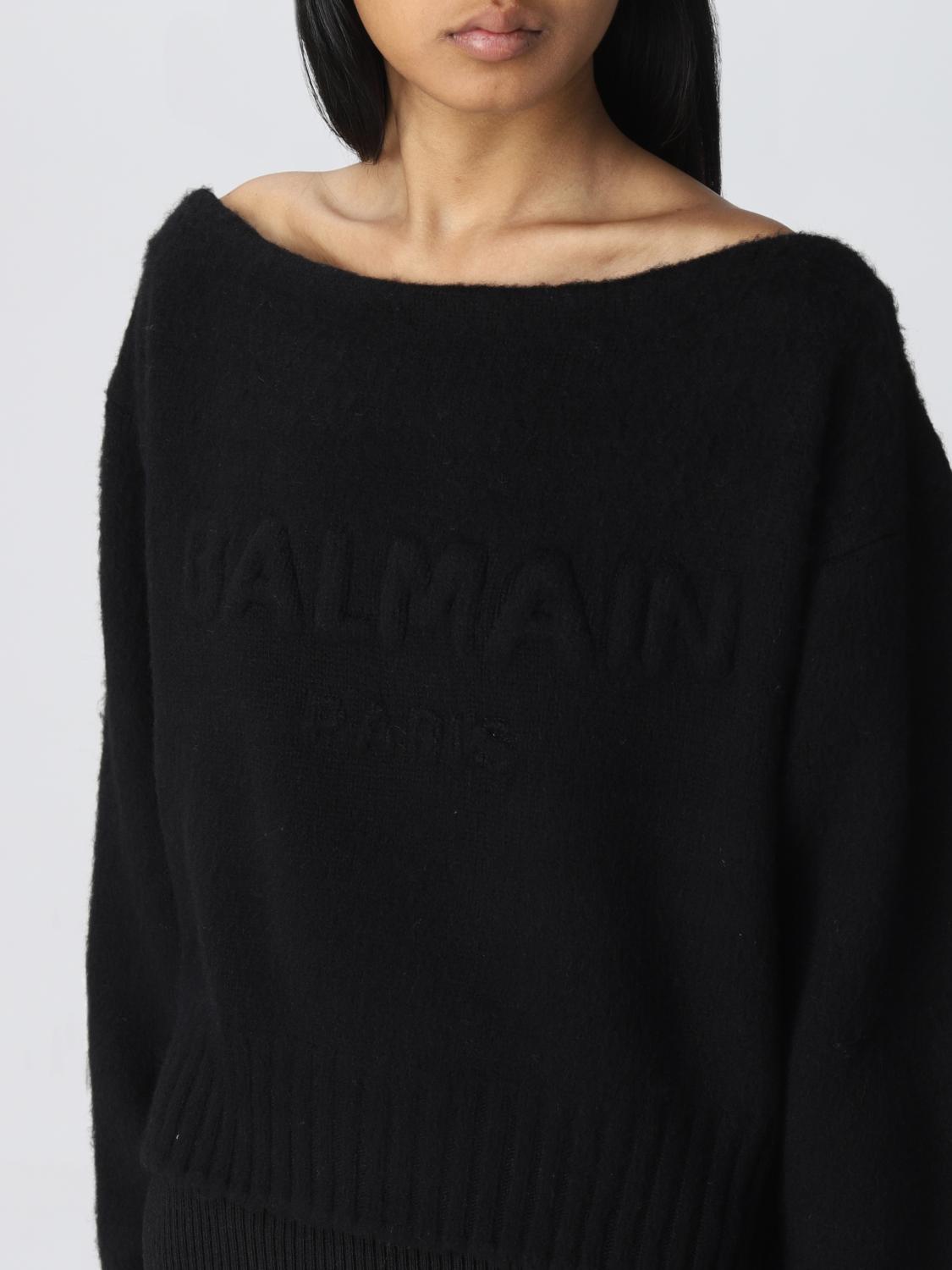 BALMAIN PULL: Pull femme Balmain, Noir - Img 4
