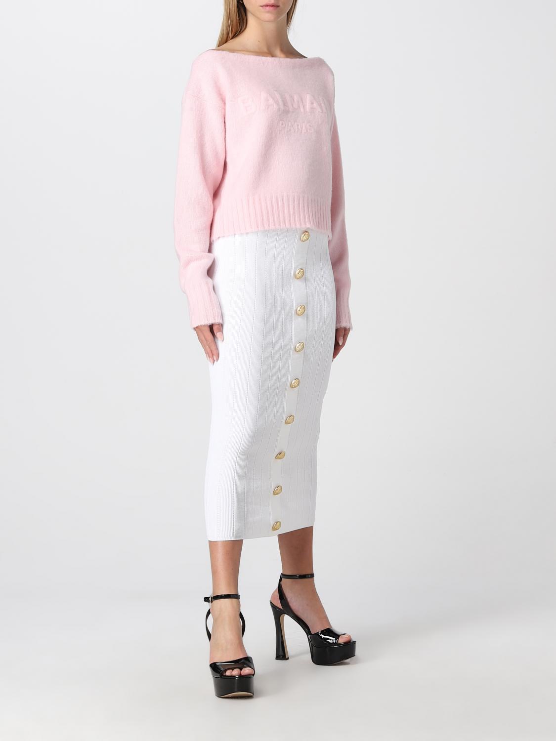 BALMAIN PULL: Pull femme Balmain, Rose - Img 2